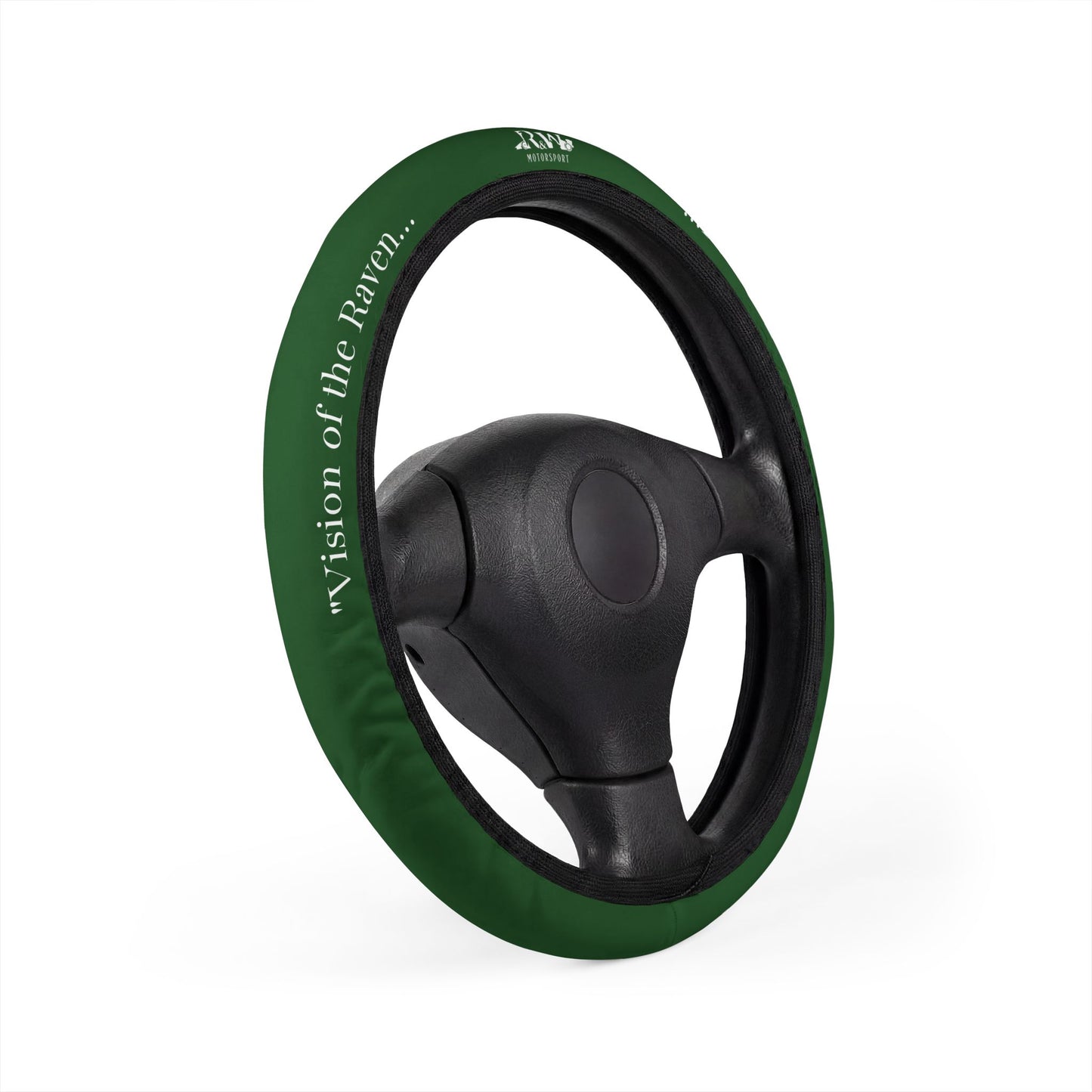 R&W Motorsport Team Motto "Verde Valiosa" Steering Wheel Cover