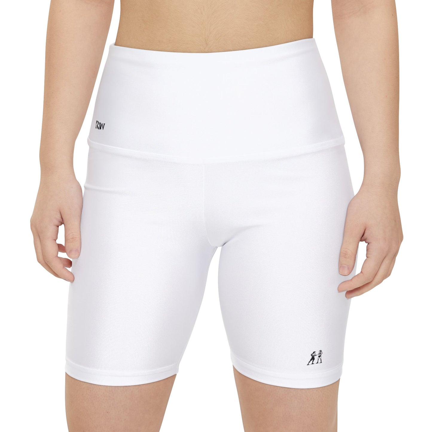 Women's Panda High-Waist Workout Shorts — Minimal Fitness Biker Shorts