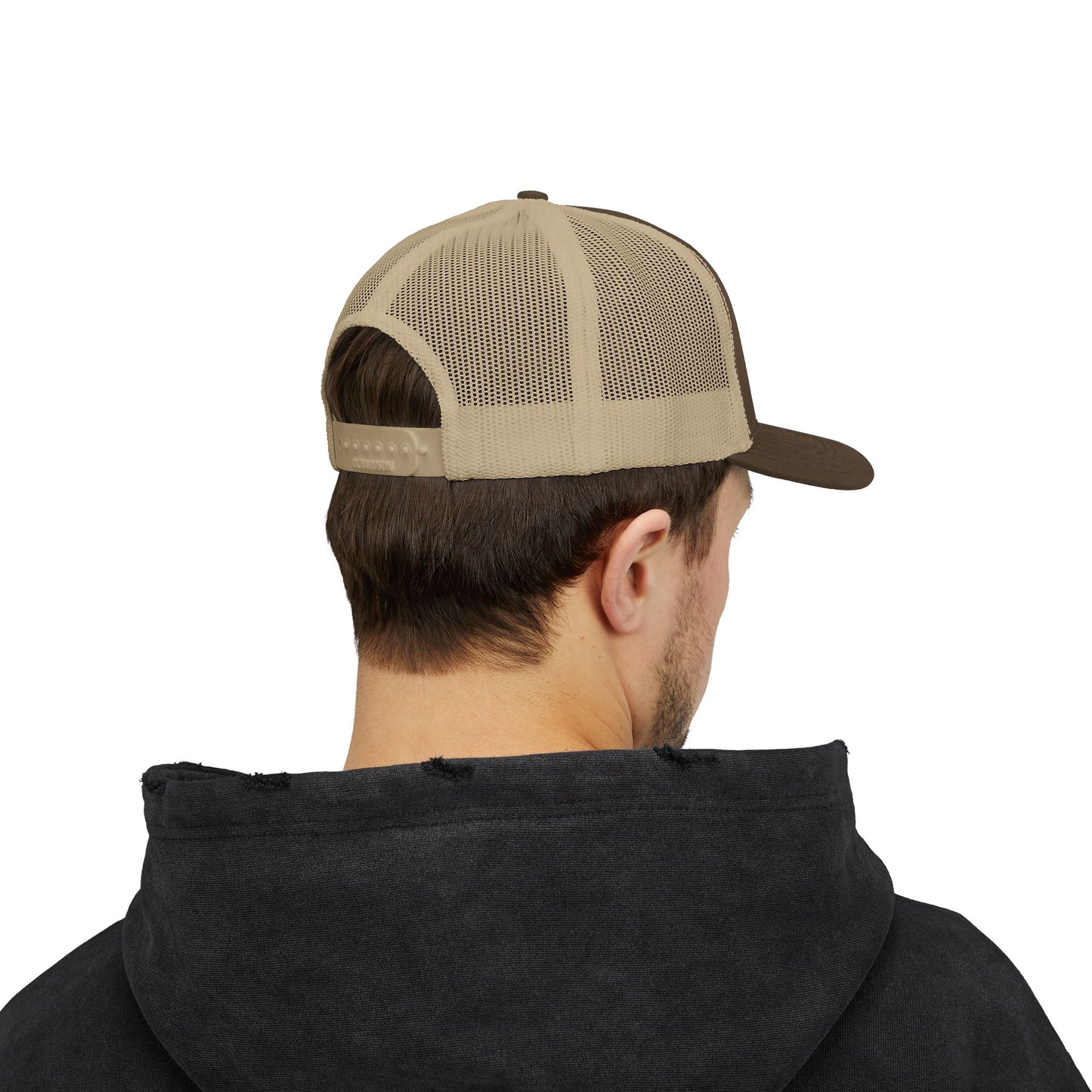 Copy of R&W Athletics Embroidered Mesh Trucker Cap — Vintage Snapback Mesh Hat