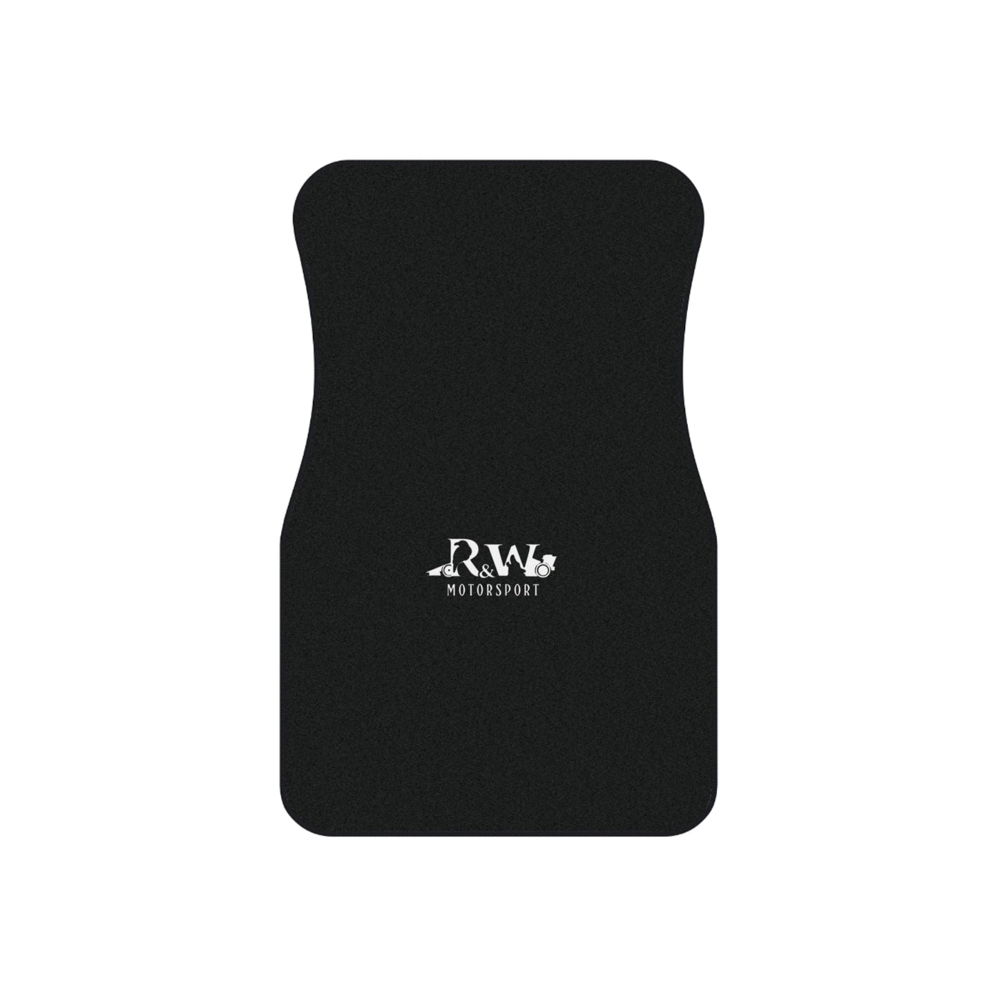 R&W Motorsport Front Car Mats – Tarmac Black (Front Pair Only)