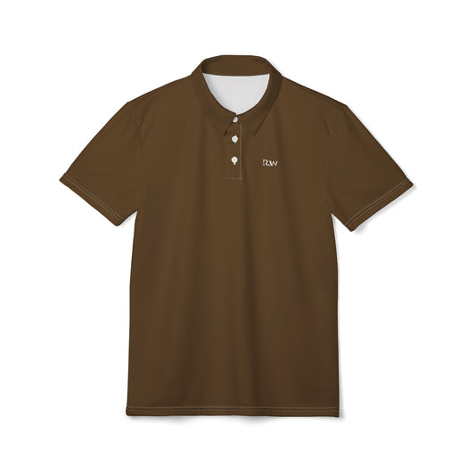 R&W Athletics Classic Polo—Maduro Marrón