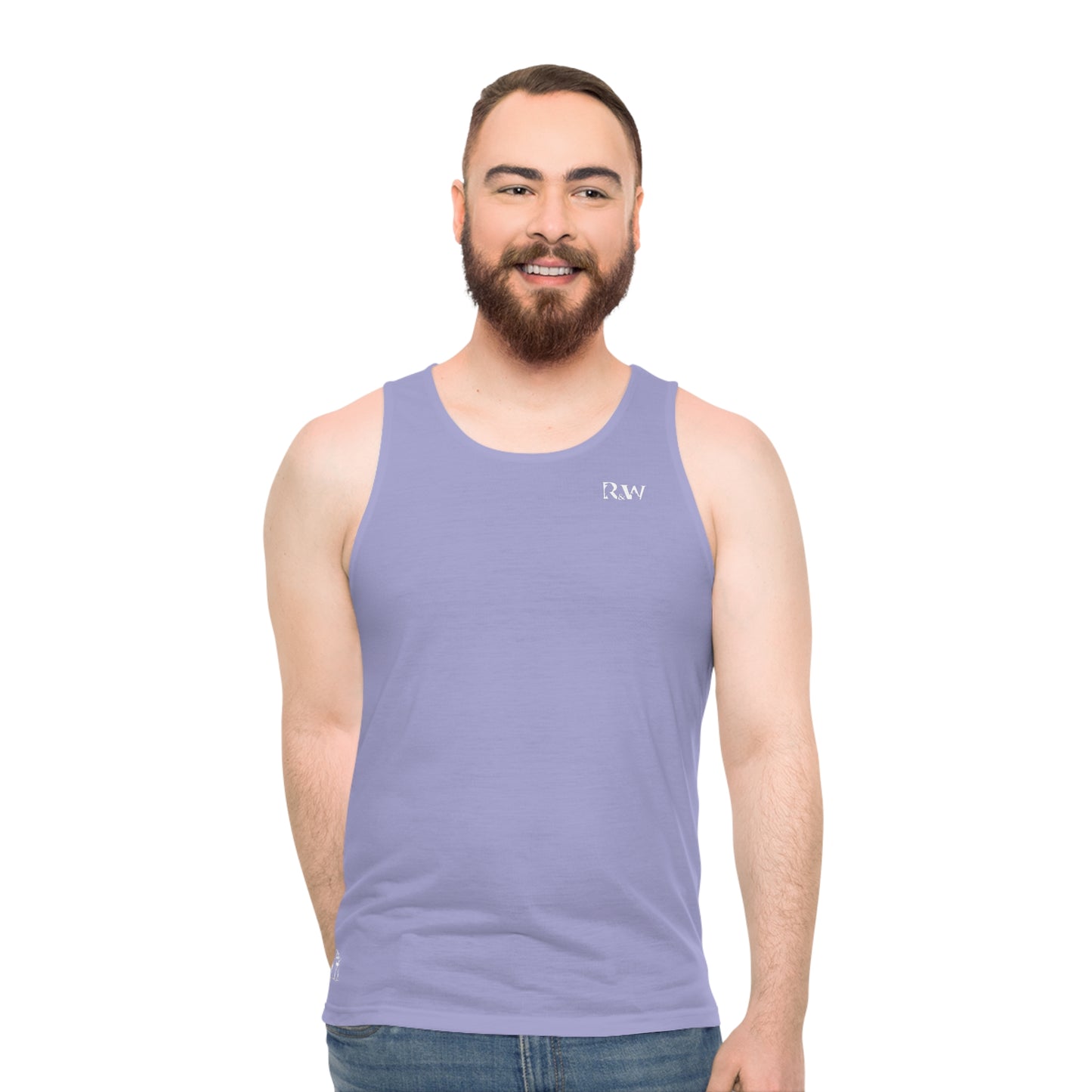 R&W Athletics Unisex Minimalist Tank Top — Amore I