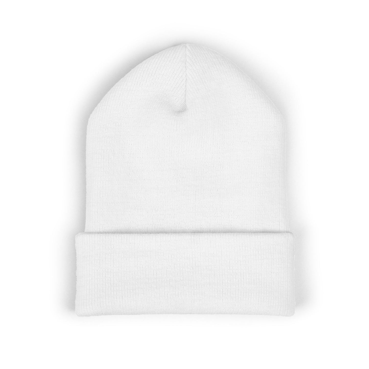 R&W Athletics Embroidered Logo Cuffed Beanie — Classic Knit Winter Hat