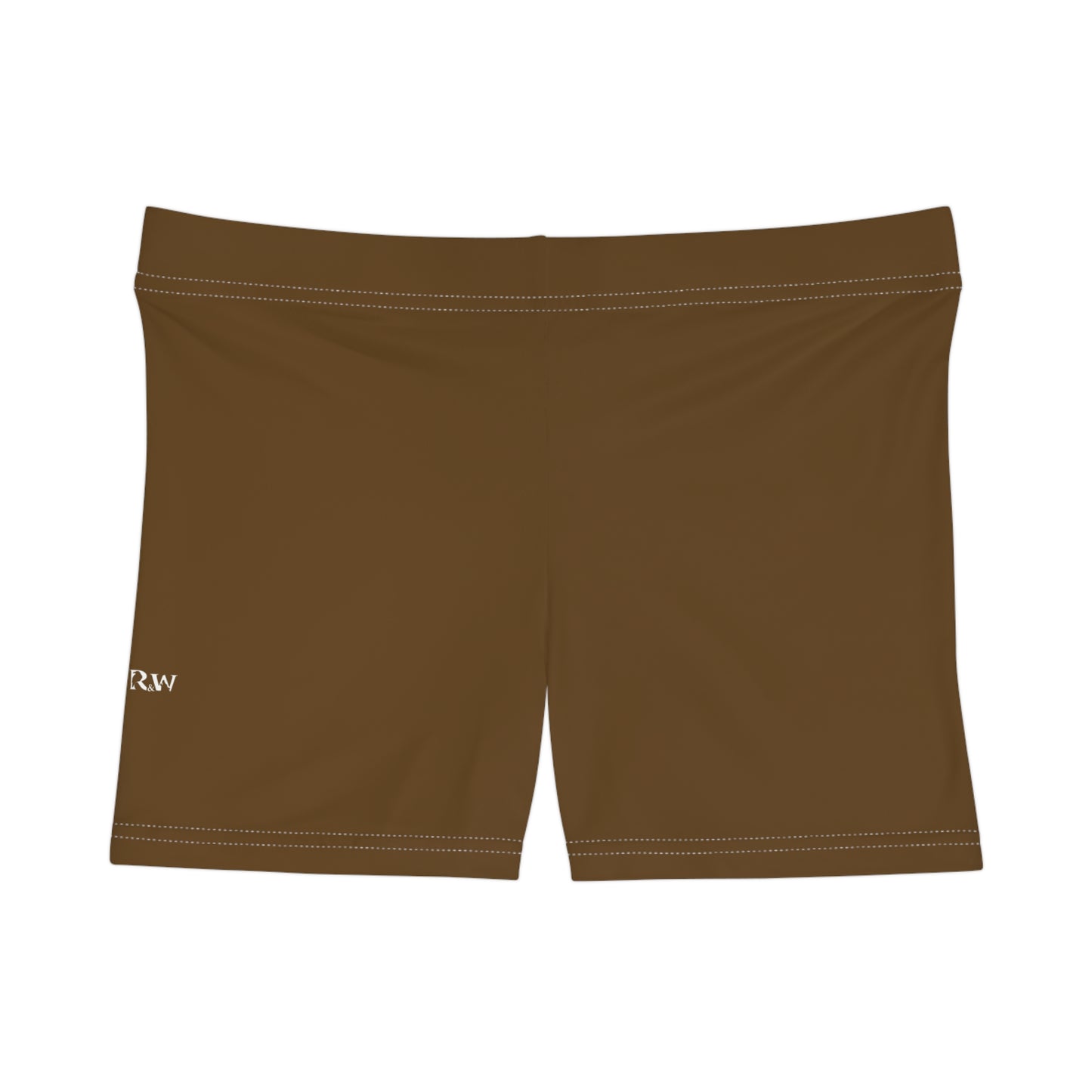 Women's Maduro Marrón Athletic Shorts — Comfortable Activewear