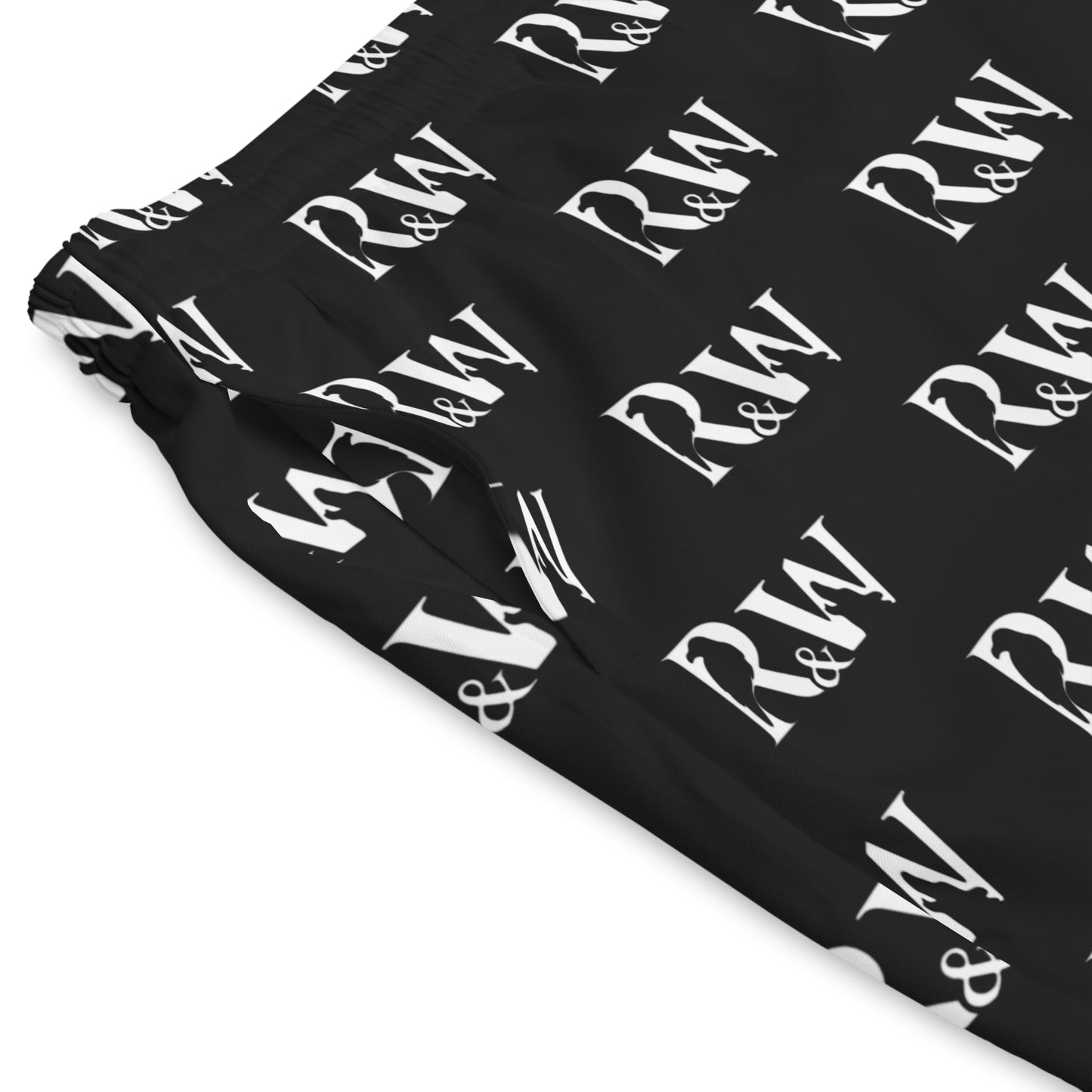 Men's Elastic Beach Shorts (Tarmac Black)