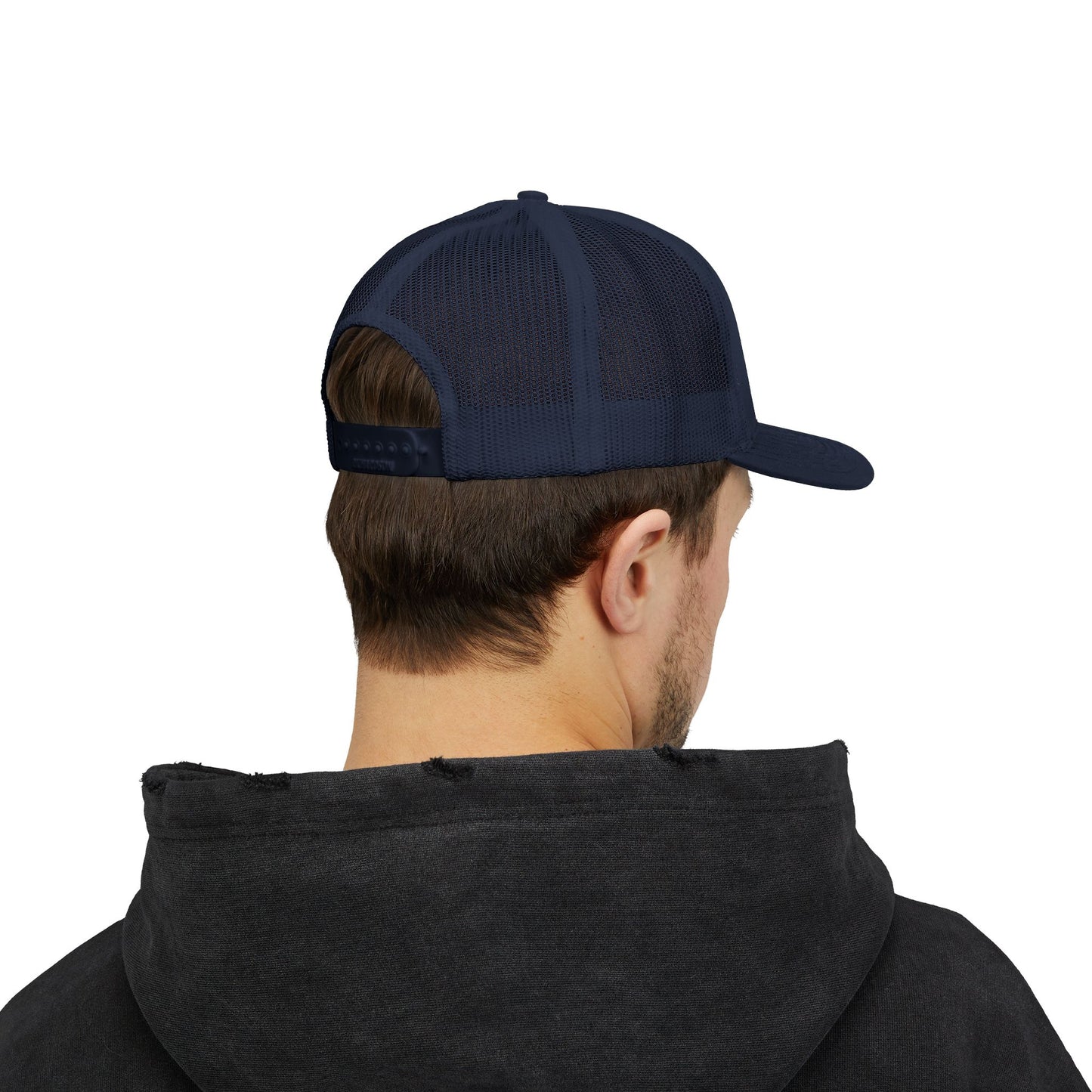 Copy of R&W Athletics Embroidered Mesh Trucker Cap — Vintage Snapback Mesh Hat