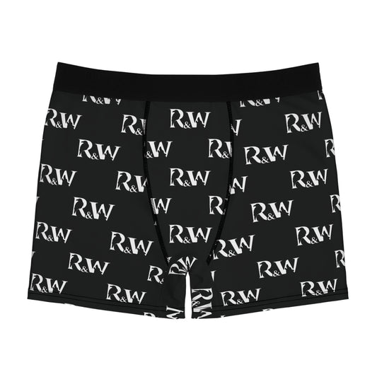 Men's Pattern Boxer Briefs — Tarmac Black Men’s Underwear