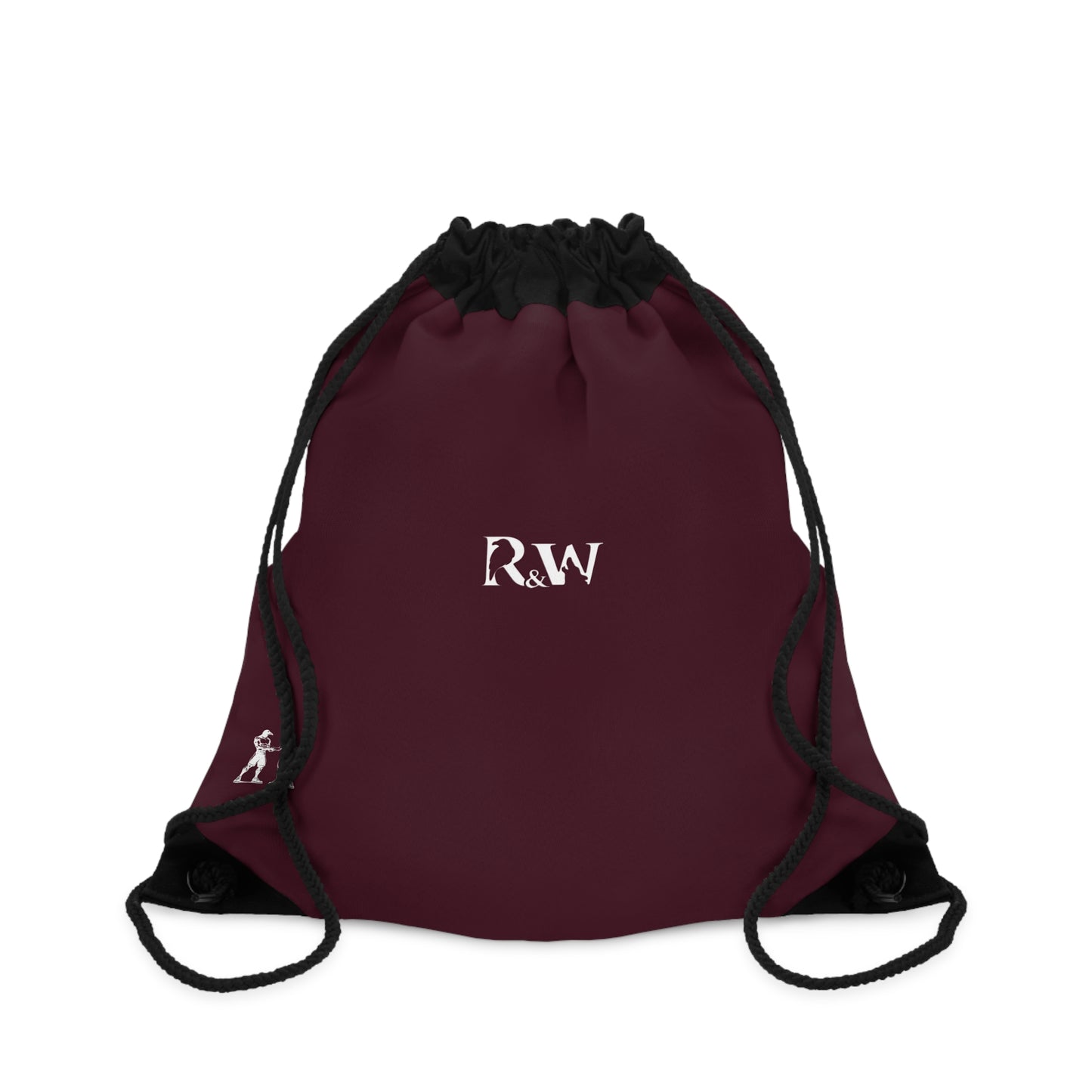 Monogram Drawstring Bag — Minimalist Vino Viejo Gym Sack