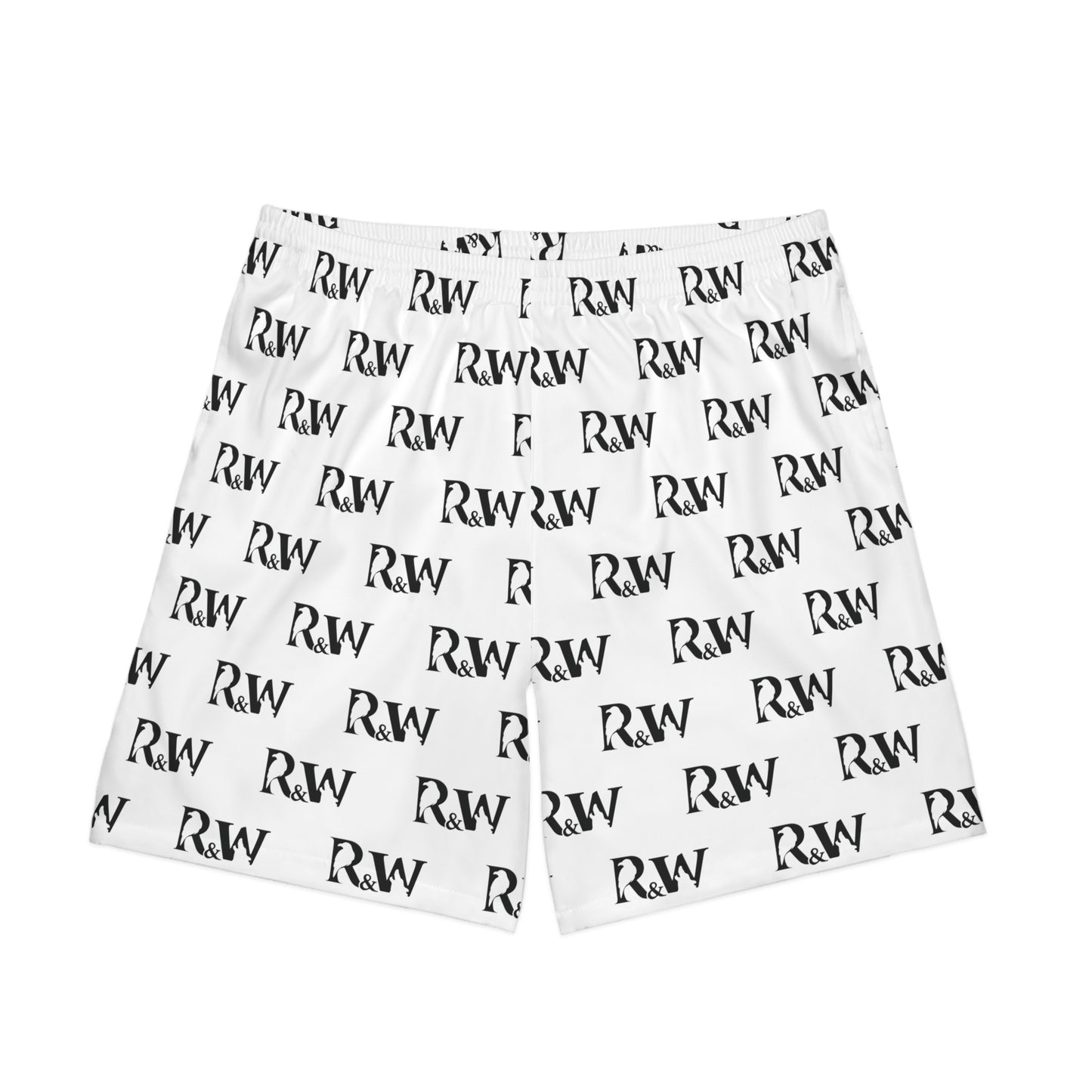 Men's Elastic Beach Shorts (Panda)