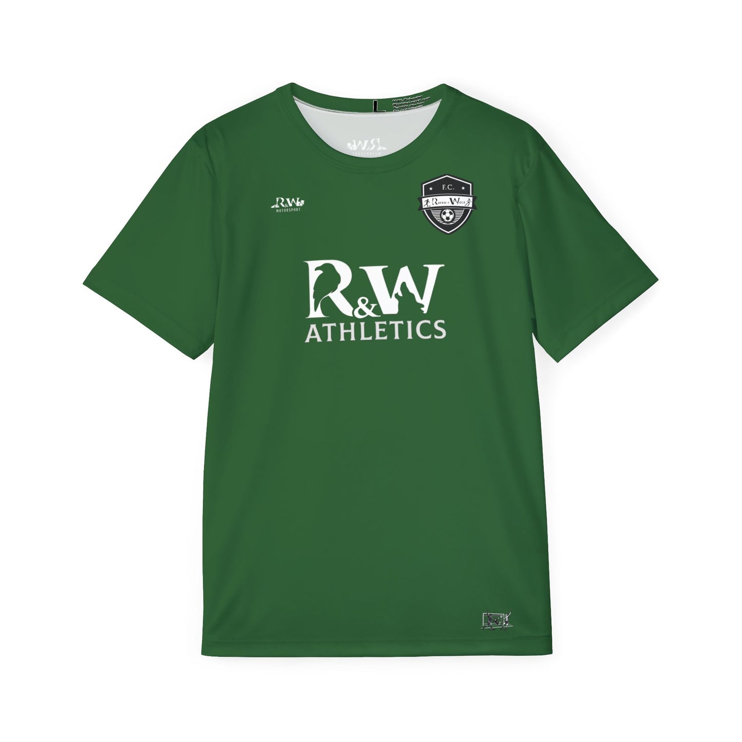 R&W Athletics ***Motorsport Special Edition*** "Kick Off" Football Shirt/Soccer Jersey - Verde Valiosa