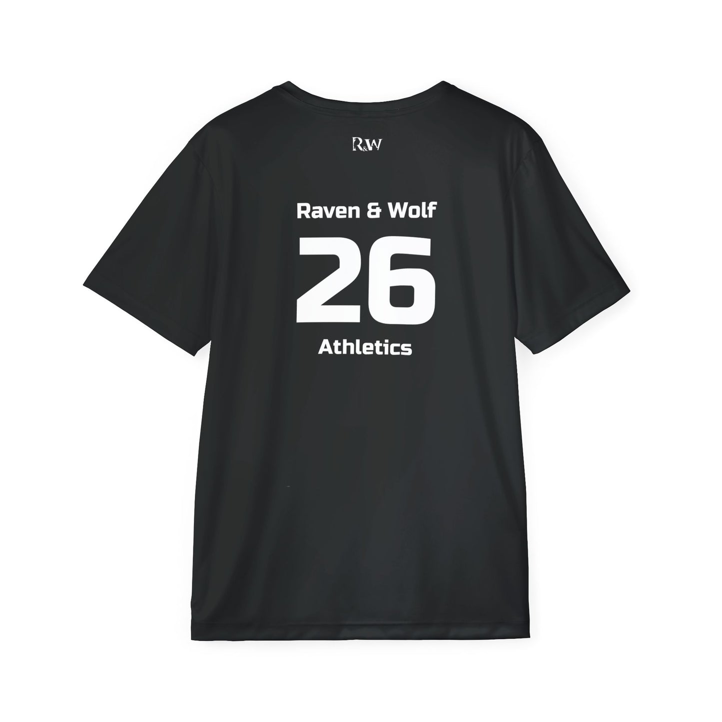 R&W Athletics "Kick Off" Football Shirt/Soccer Jersey - Tarmac Black