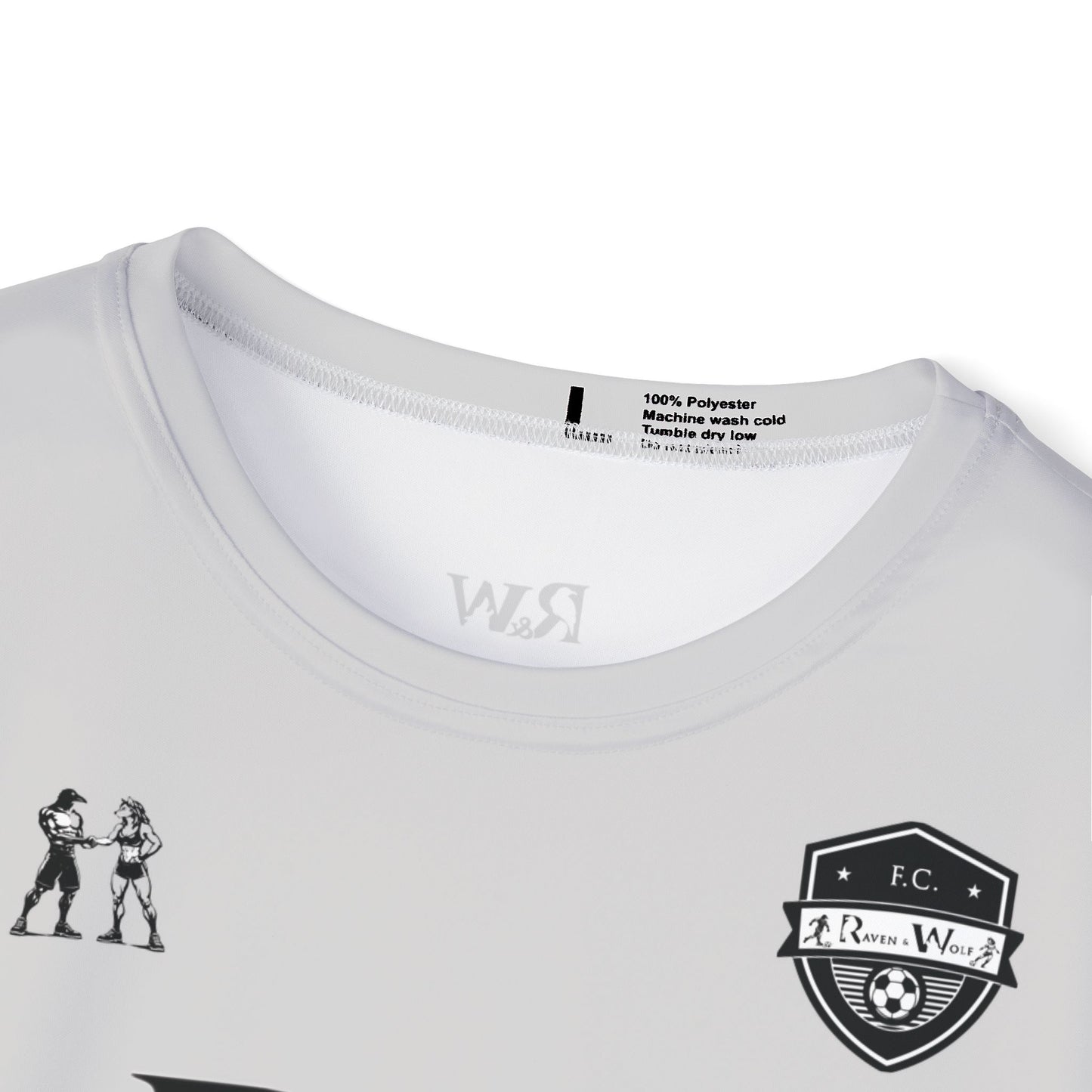 R&W Athletics "Kick Off" Football Shirt/Soccer Jersey - Wolf Grey