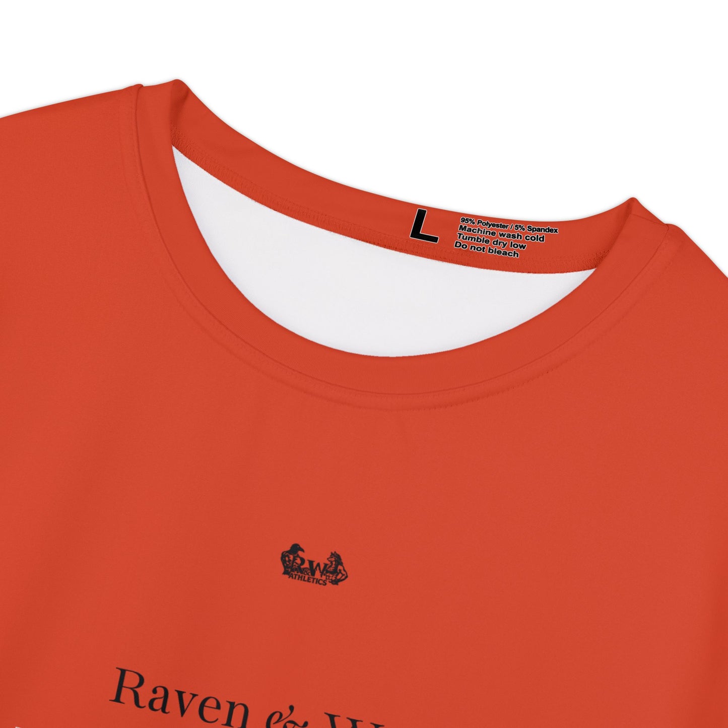 Women's Raven & Wolf "Origin Story" Vintage Comic Graphic Tee — Rojo Rugiente I