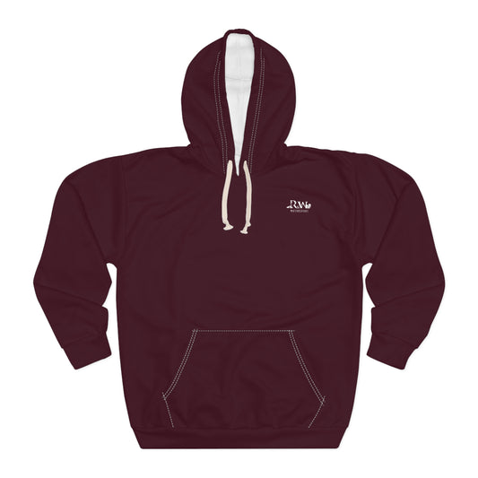 R&W Motorsport Minimalist Logo Hoodie (Vino Viejo)
