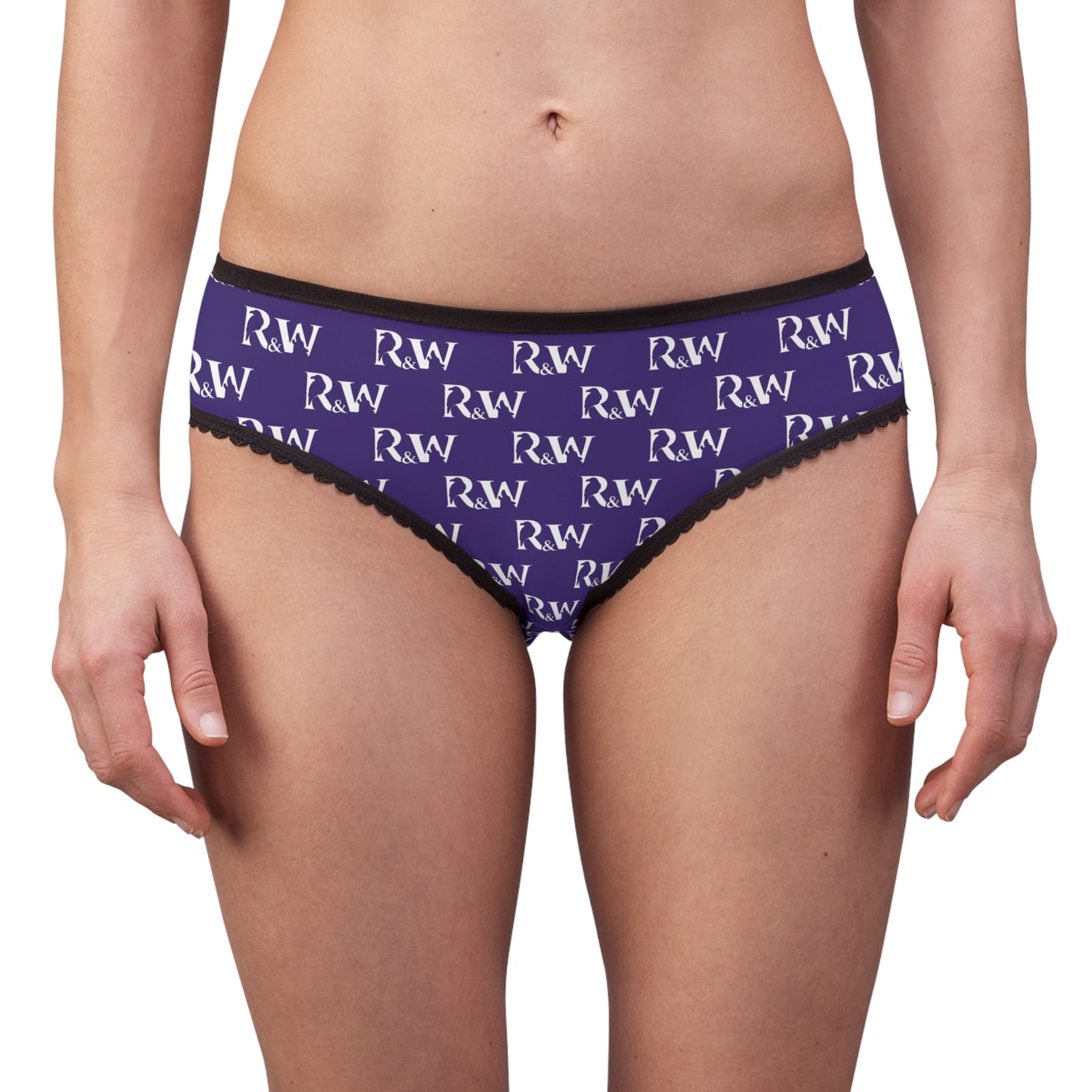 Women's Pattern Briefs — Raven