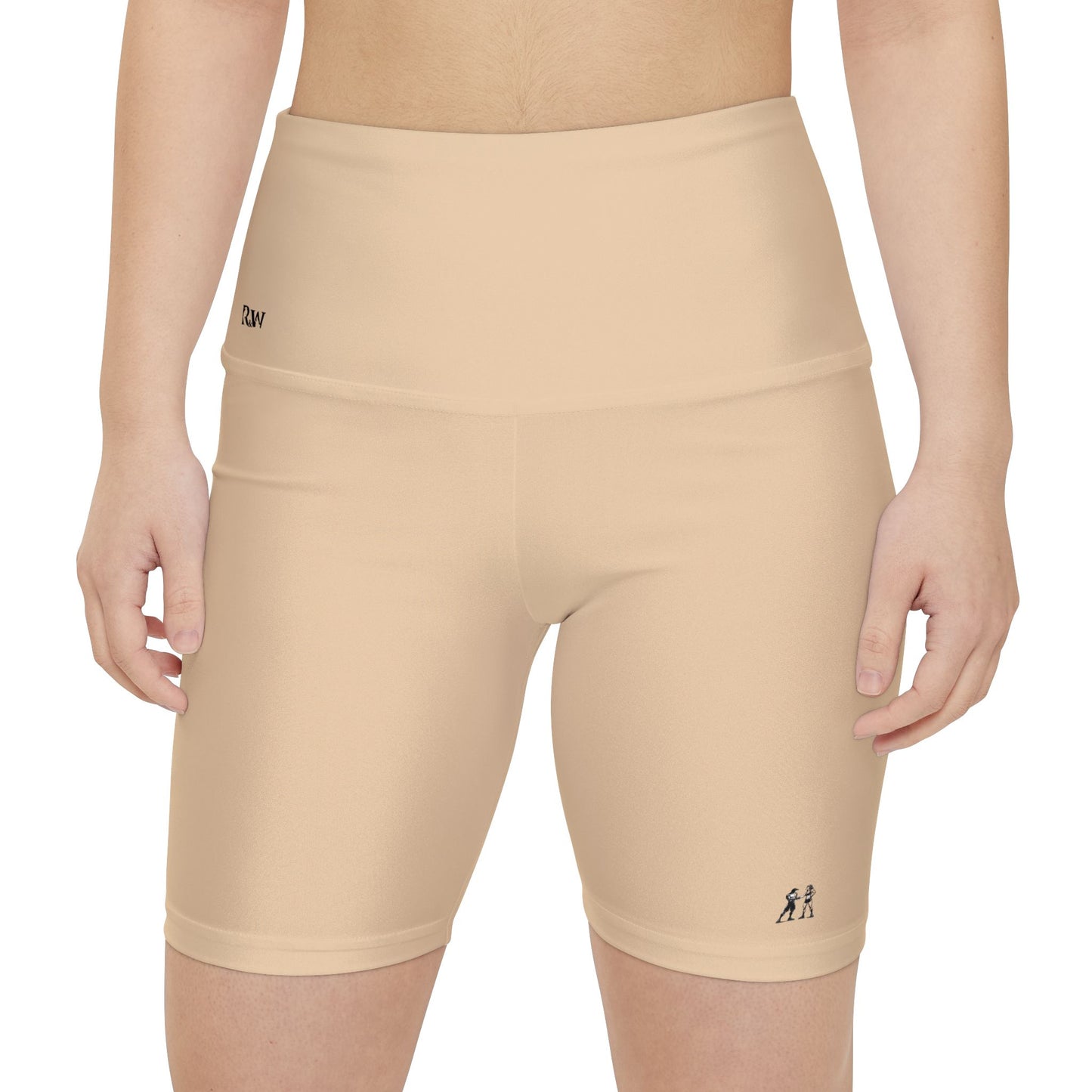 Women's Dakar Dunes High-Waist Workout Shorts — Minimal Fitness Biker Shorts