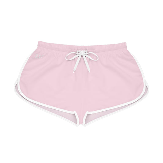 R&W Women's Minimalist Logo Relaxed Shorts — Performance Pink