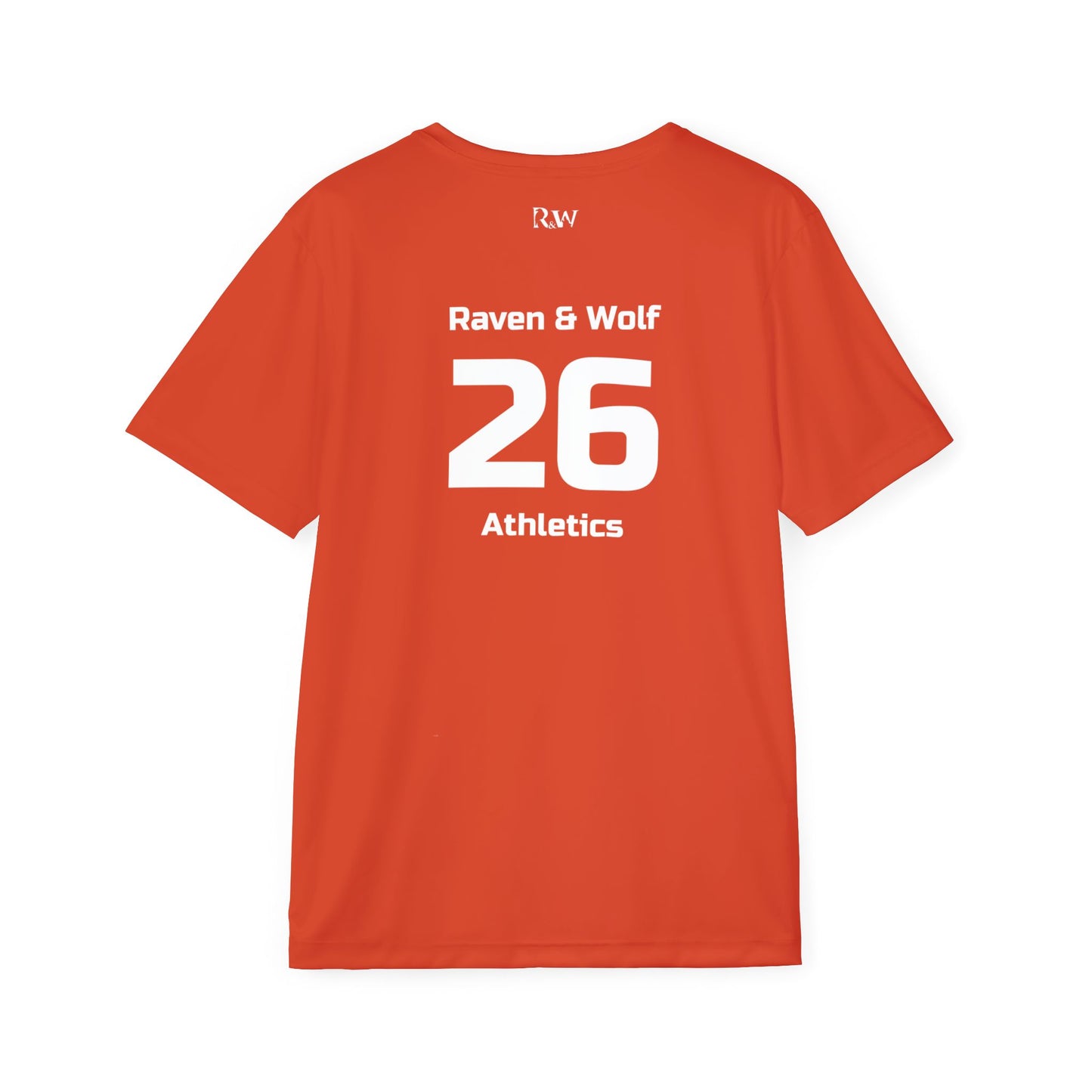 R&W Athletics "Kick Off" Football Shirt/Soccer Jersey - Rojo Rugiente II