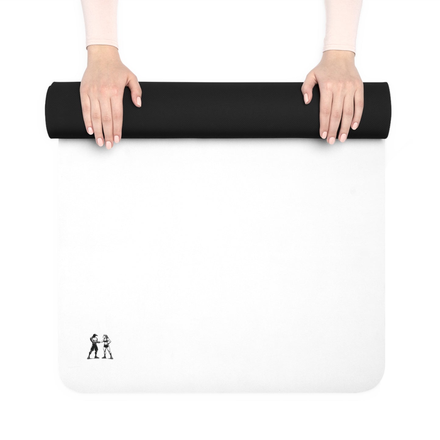 Rubber Yoga Mat — Minimal Panda Yoga Mat