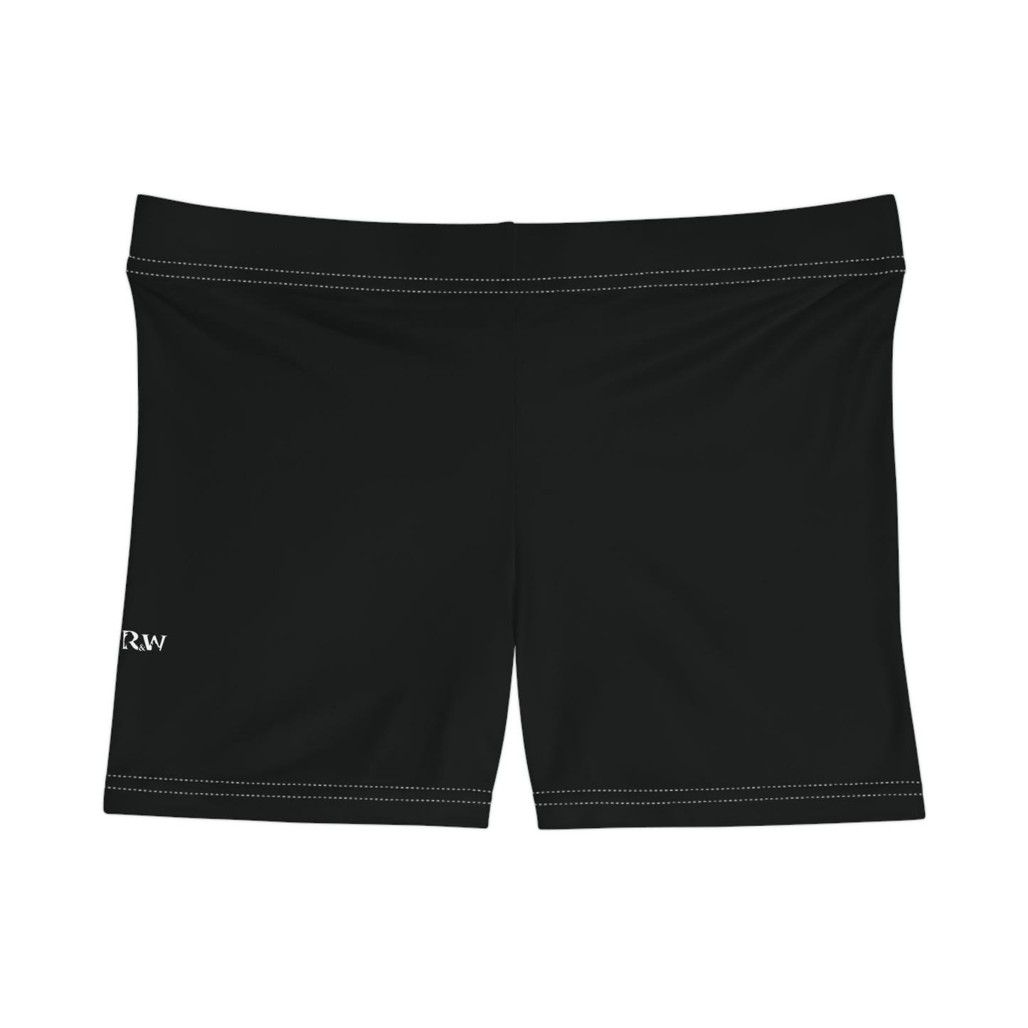 Women's Tarmac Black Athletic Shorts — Comfortable Activewear