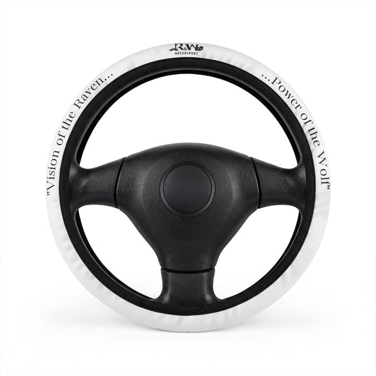 R&W Motorsport Team Motto "Panda" Steering Wheel Cover