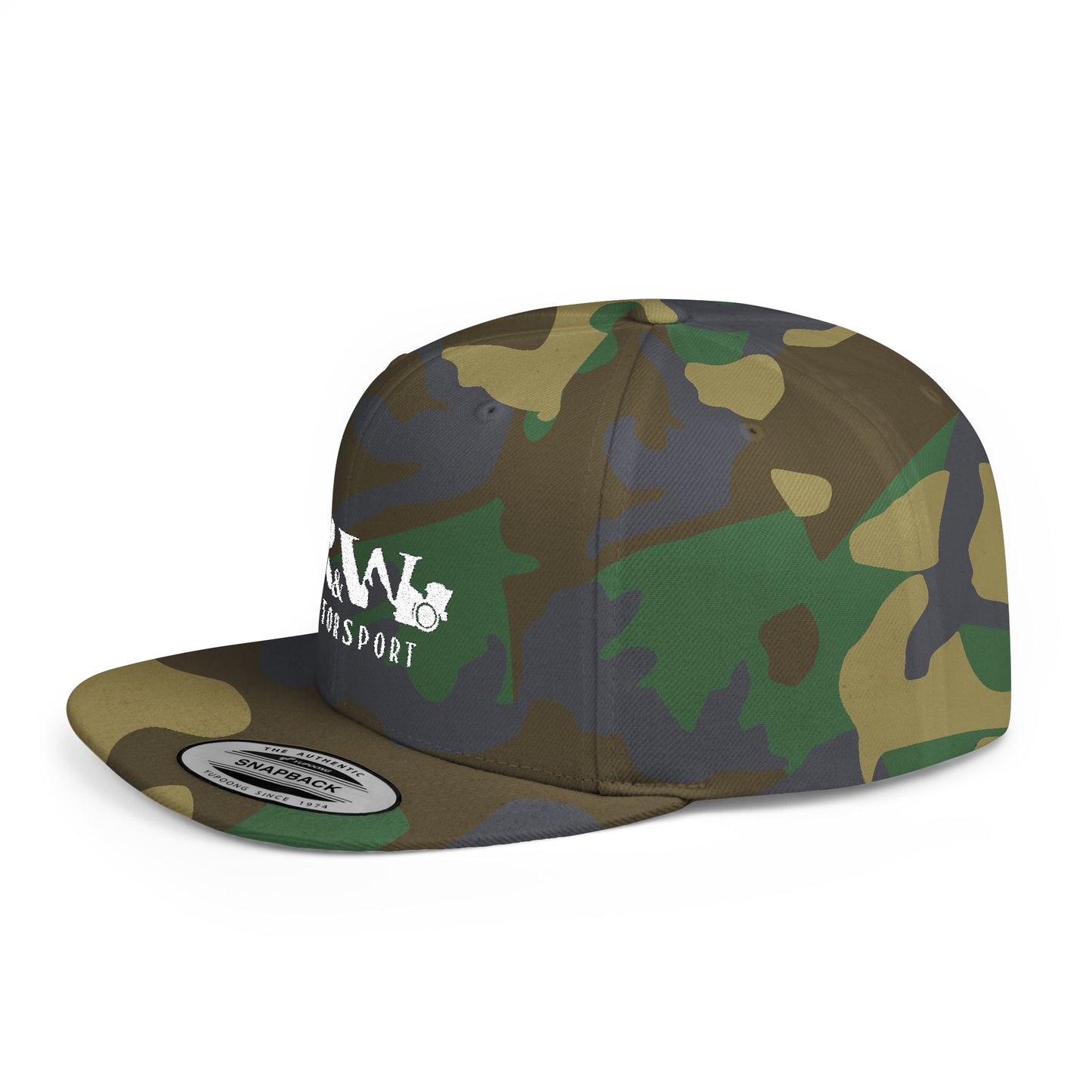 R&W Motorsport Distressed Logo Snapback Hat