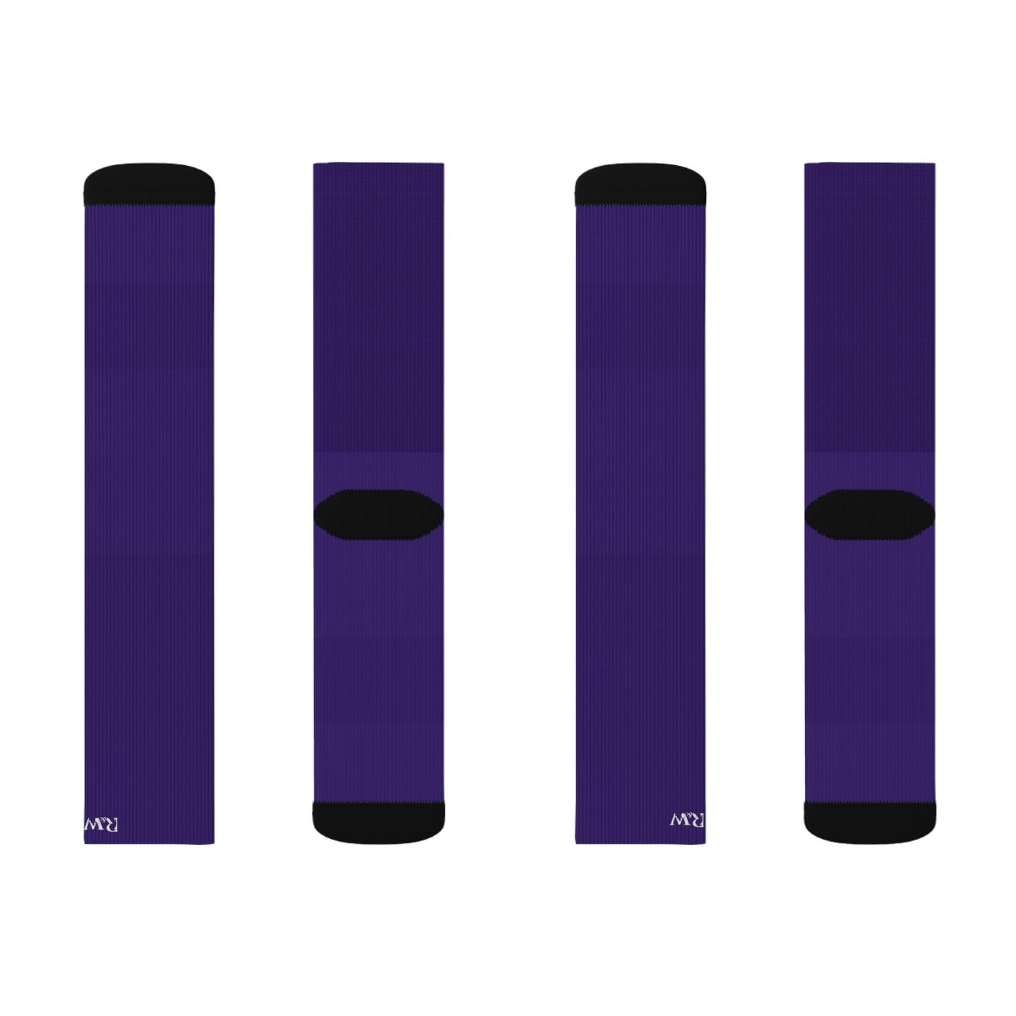 R&W Athletics Small Logo Socks - Raven