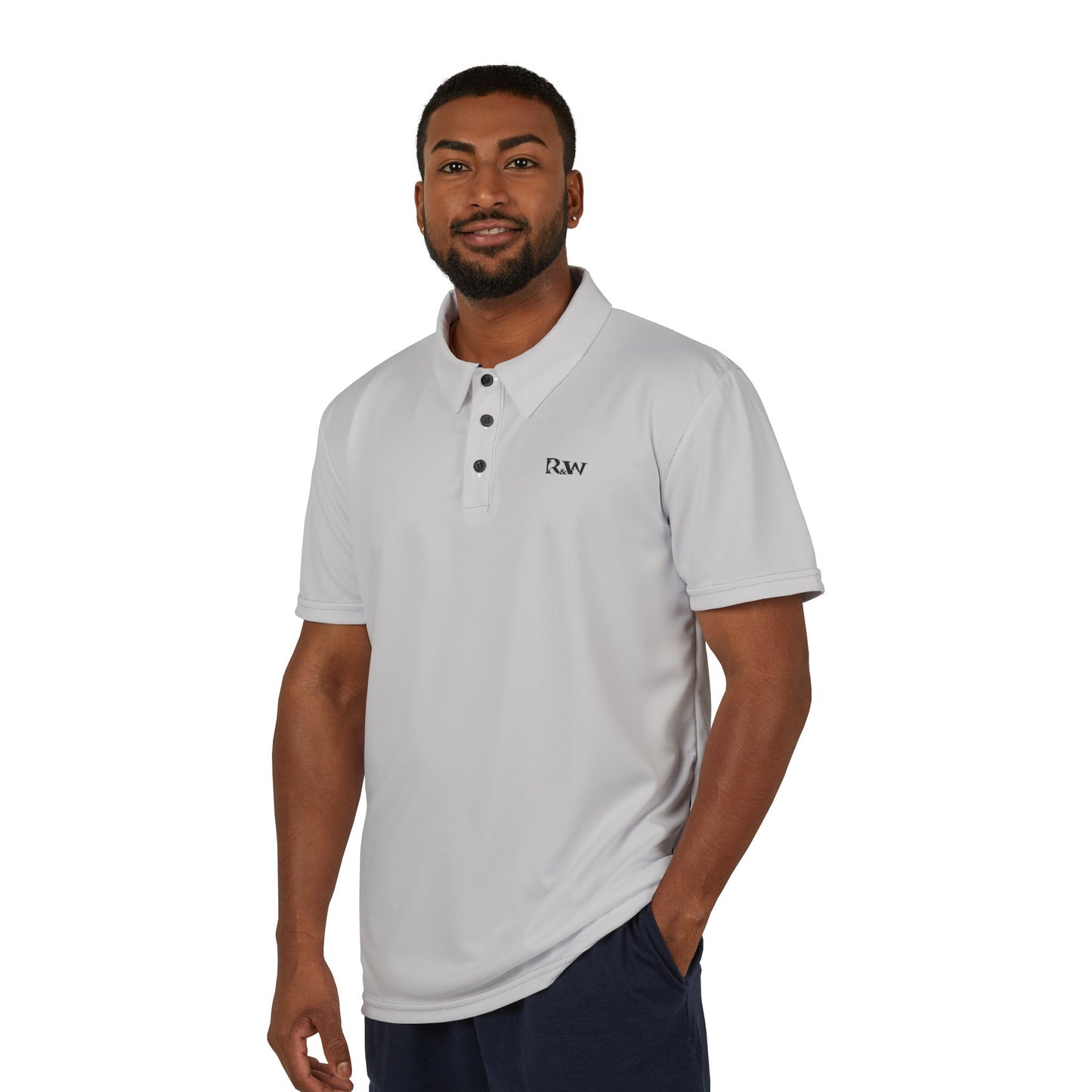 R&W Athletics Classic Polo - Wolf Grey