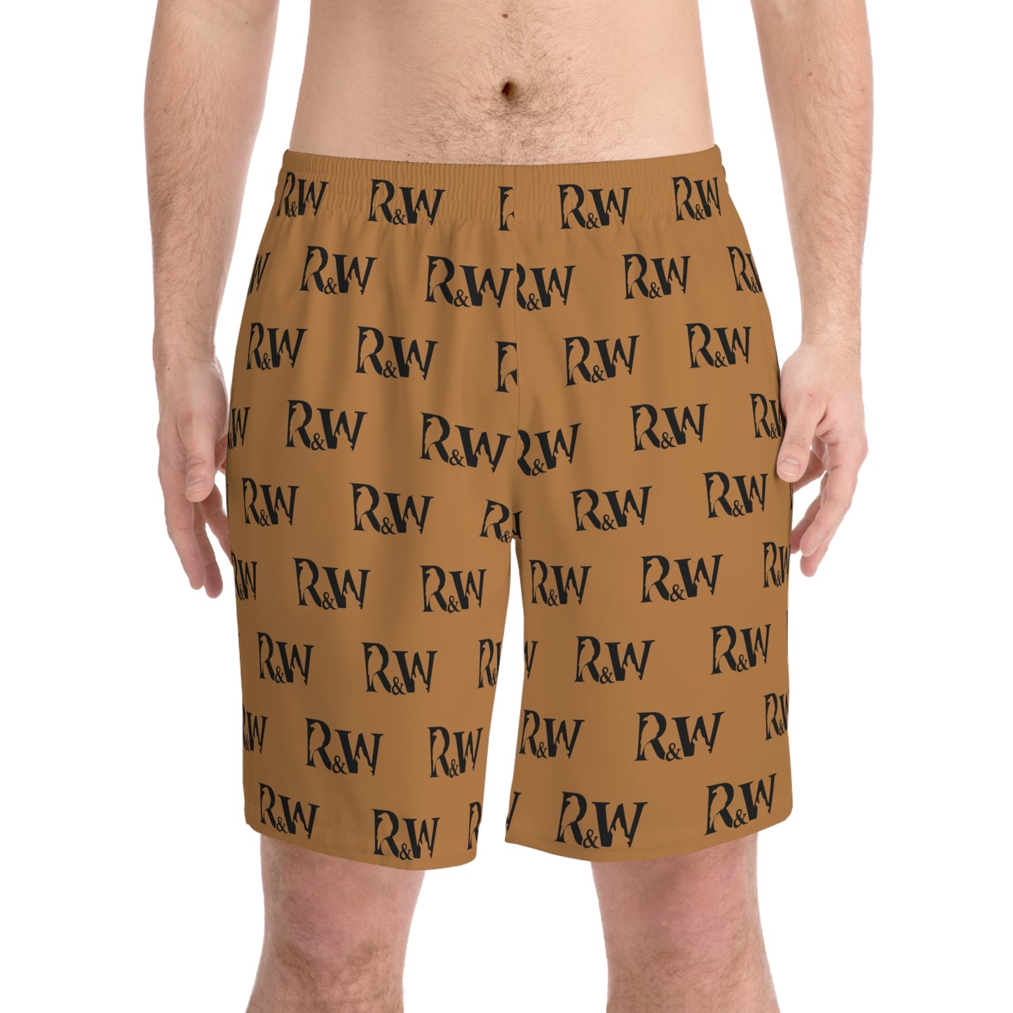 Men's Elastic Beach Shorts (Cuero Cómodo)