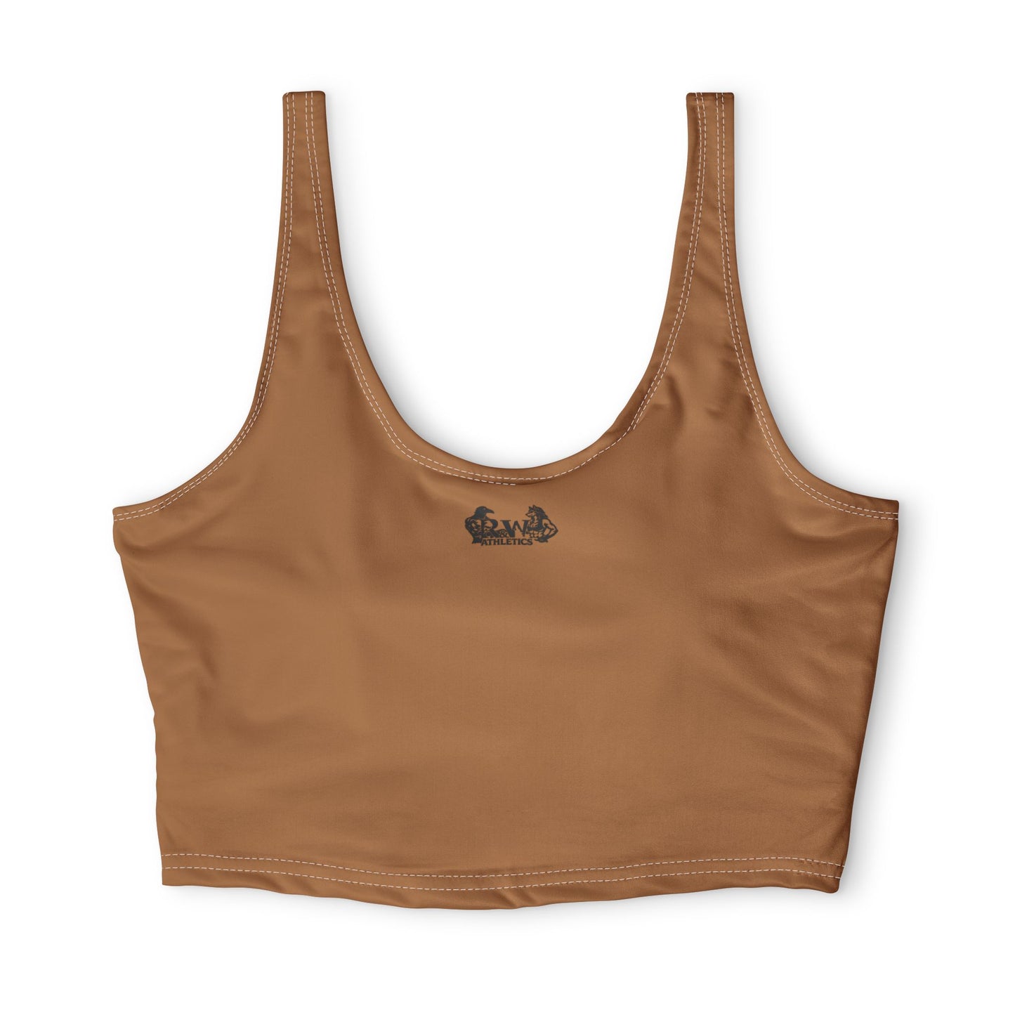 R&W Women's Monogram Sports Bra Athletic Top — Cuero Cómodo
