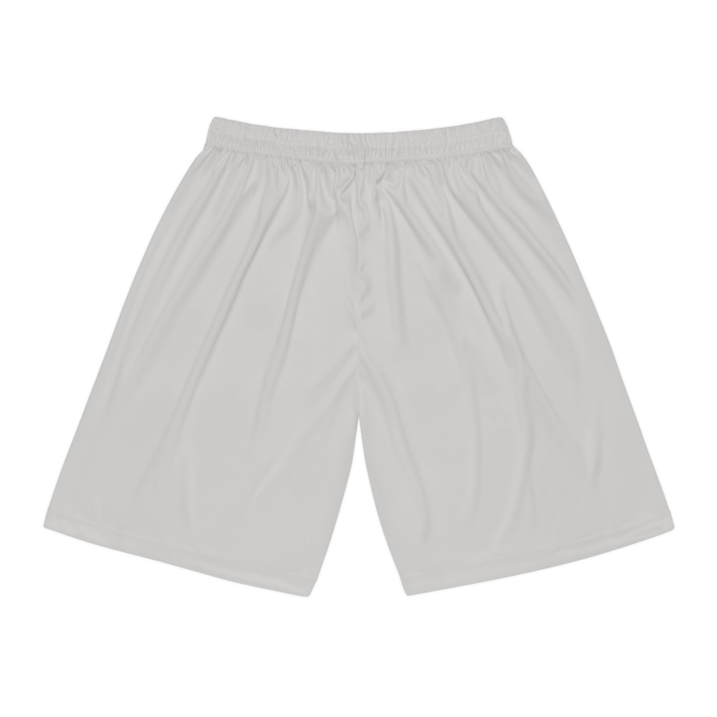 R&W Athletics Teamwork Logo Basketball Shorts—Wolf Grey