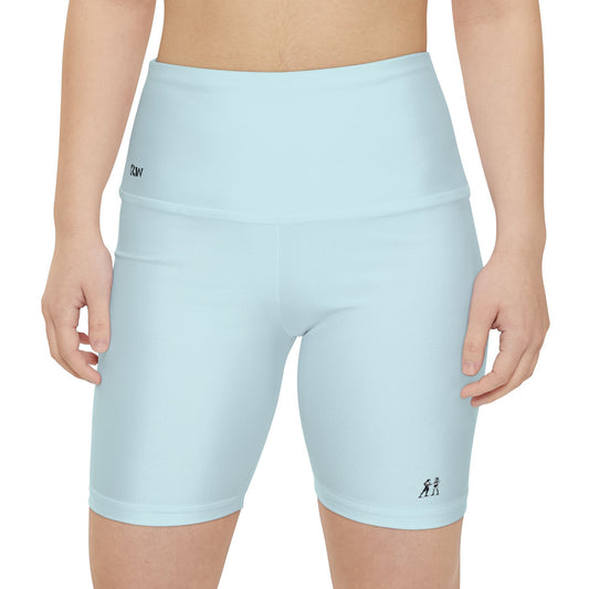 Women's Horizon High-Waist Workout Shorts — Minimal Fitness Biker Shorts