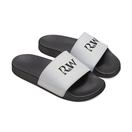 Women's Slide Sandals — Wolf Grey Casual Pool & Beach Slides