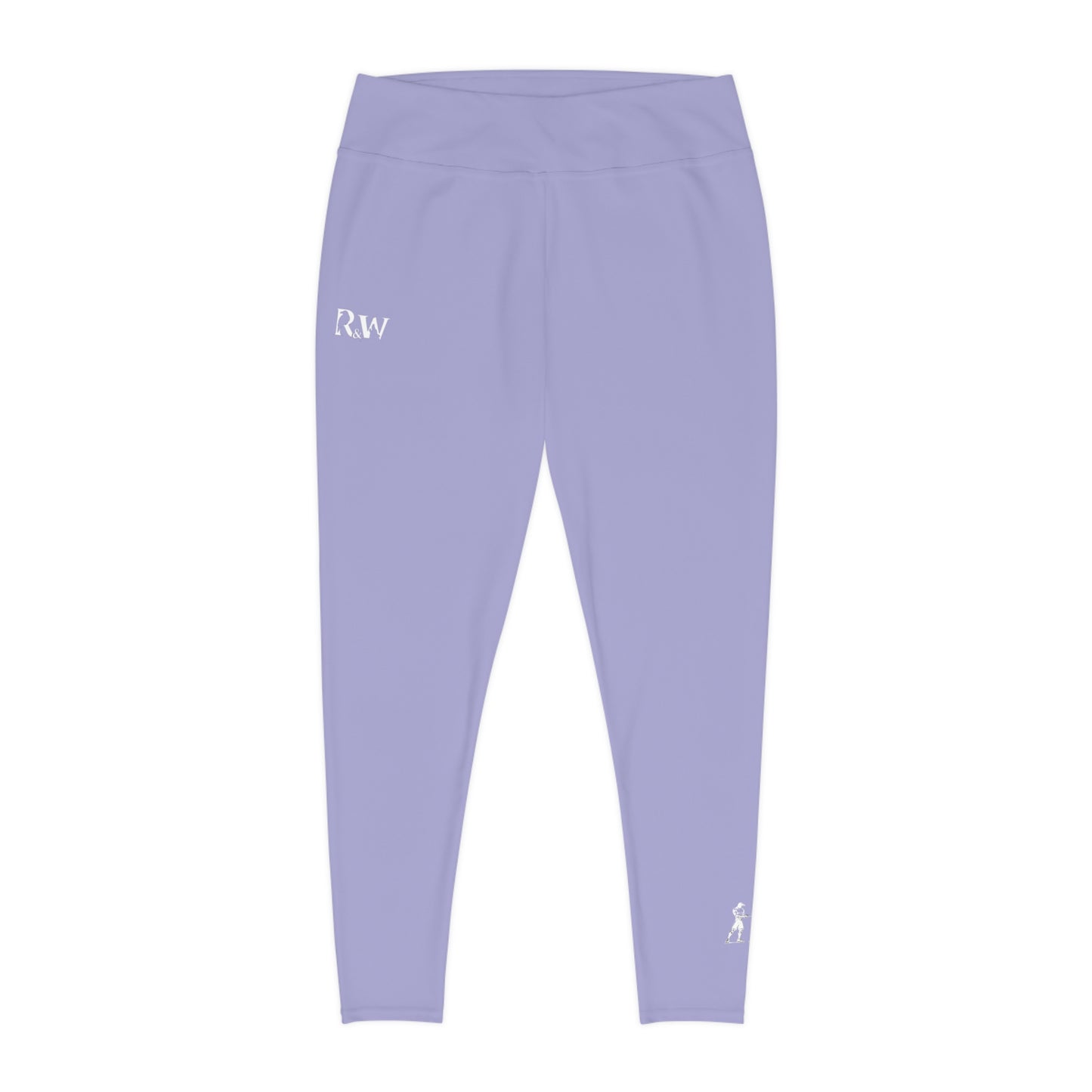 R&W Women's Plus Size Leggings — Minimalist Logo Amore I