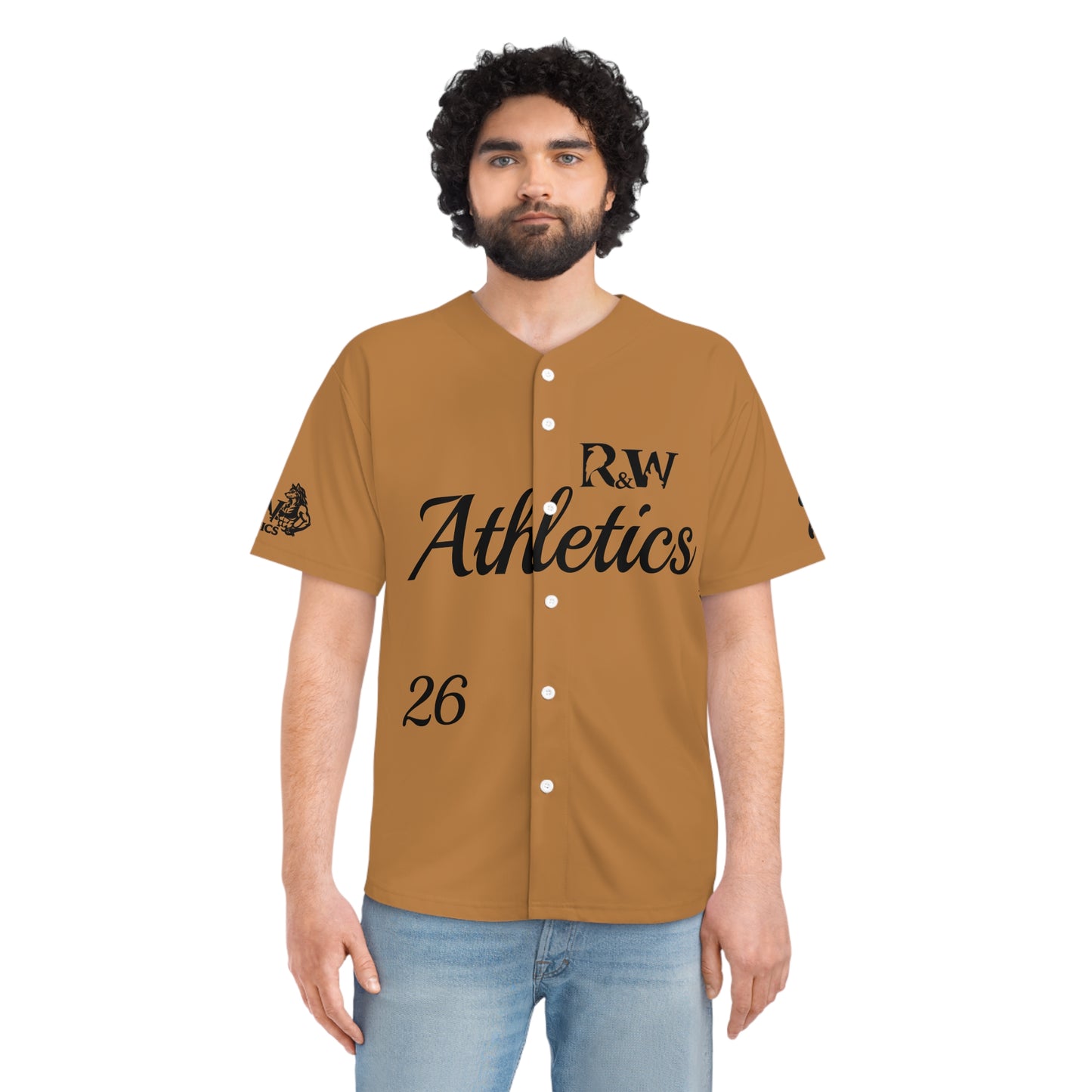 R&W Athletics Men's "Opening Day" Baseball Jersey — Cuero Cómodo
