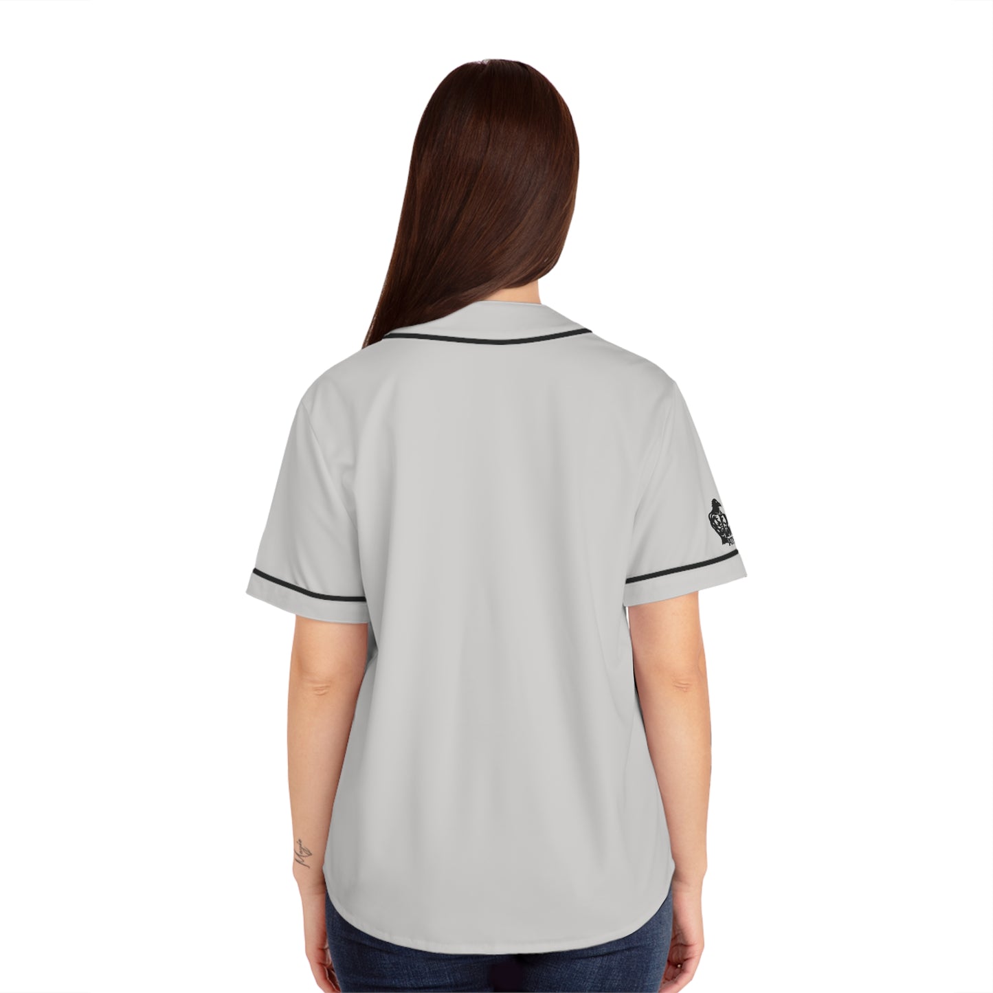 R&W Women's "Opening Day" Baseball Jersey — Wolf Grey
