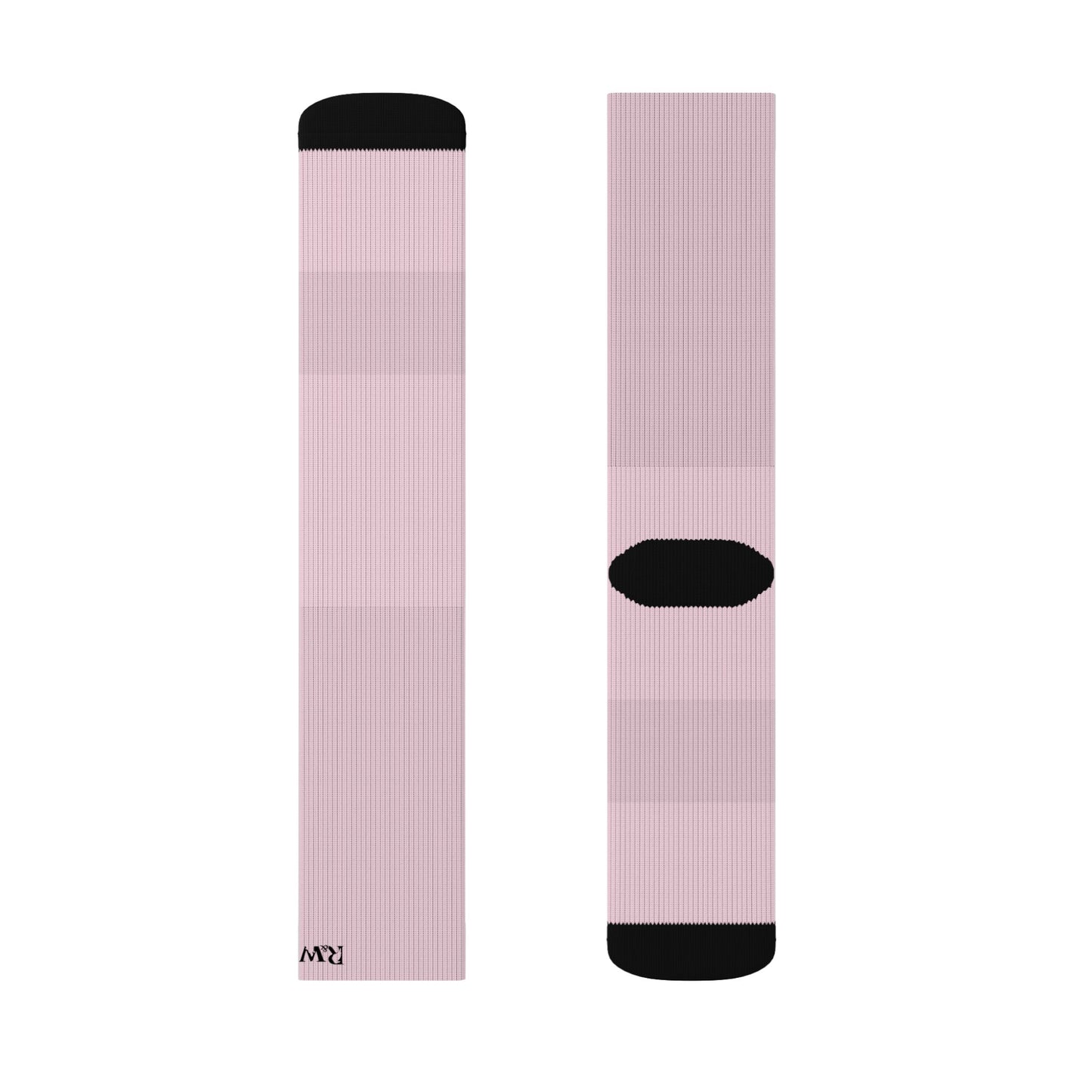 R&W Athletics Small Logo Socks - Performance Pink