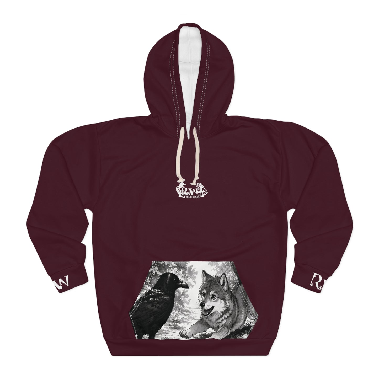 R&W Athletics Graphic Hoodie — "Origin Story" Vino Viejo Comic Panel Pullover