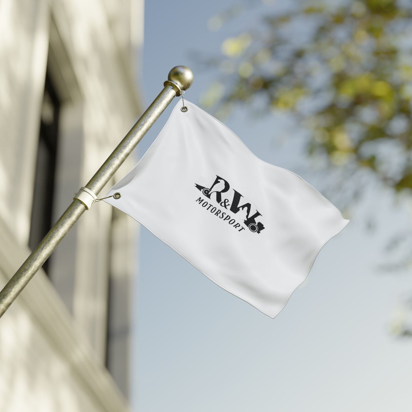 R&W Motorsport Team Flag (Panda)