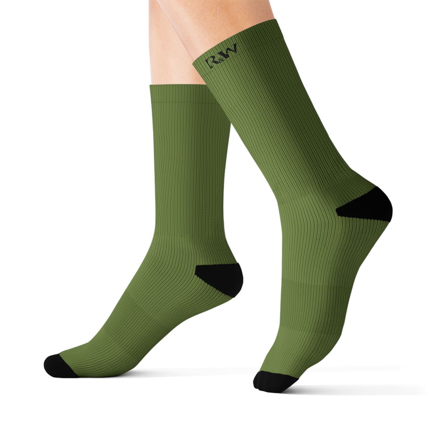 R&W Athletics Small Logo Socks - Tomillo Tranquilo