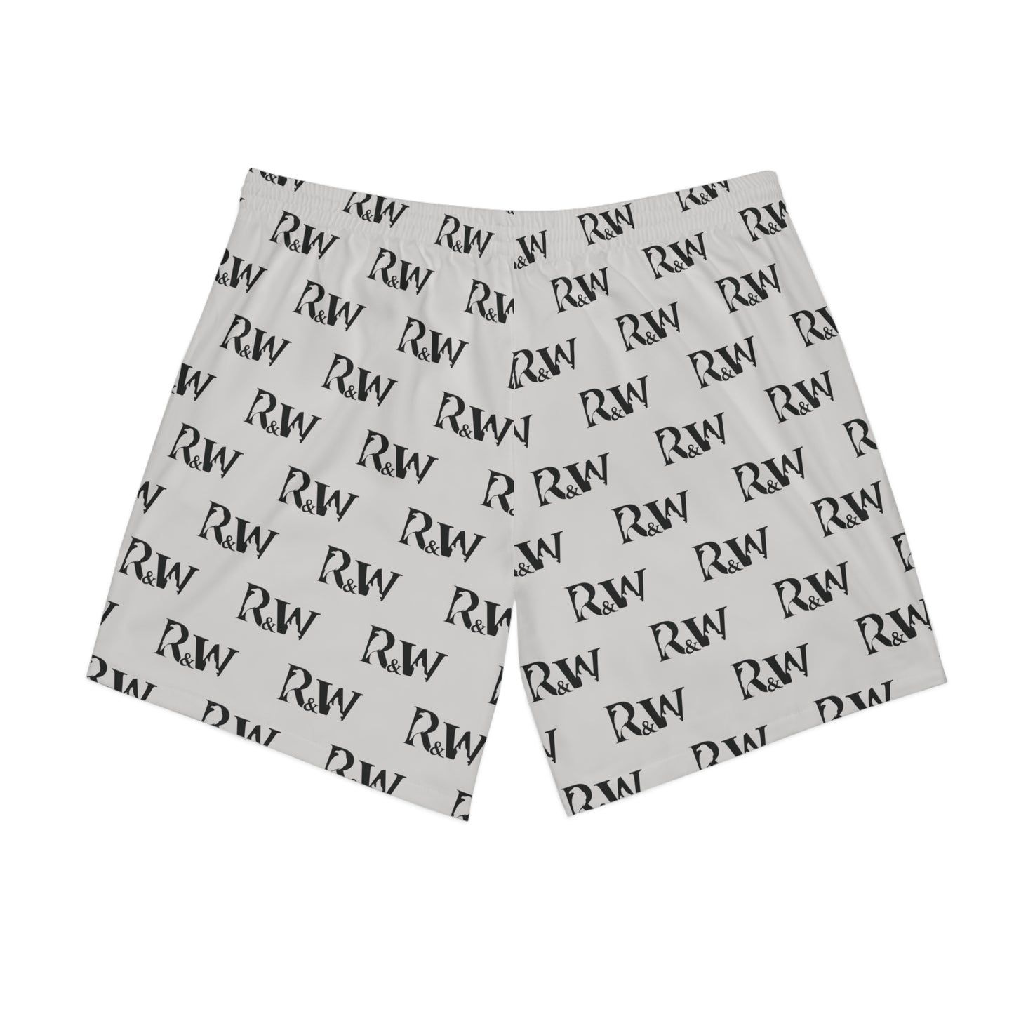 Men's Elastic Beach Shorts (Wolf Grey)