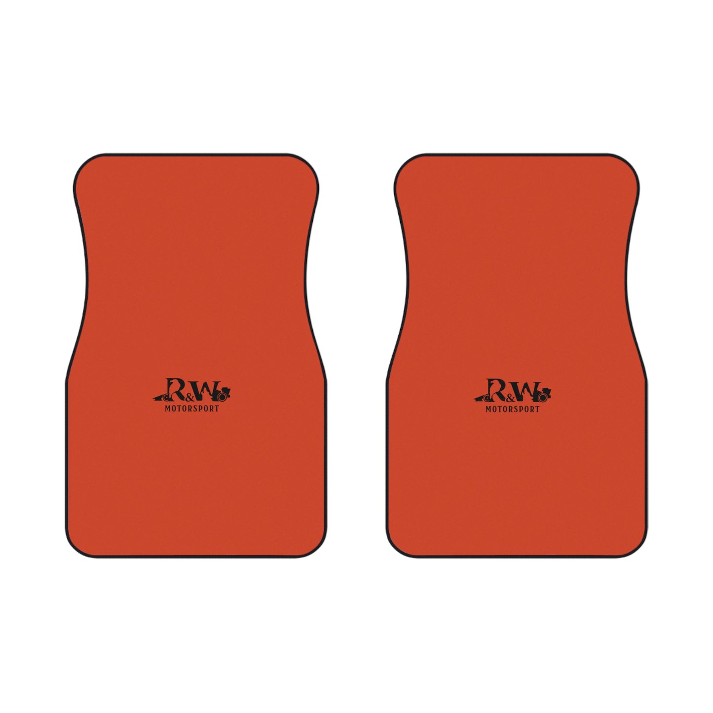 R&W Motorsport Front Car Mats – Rojo Rugiente I (Front Pair Only)