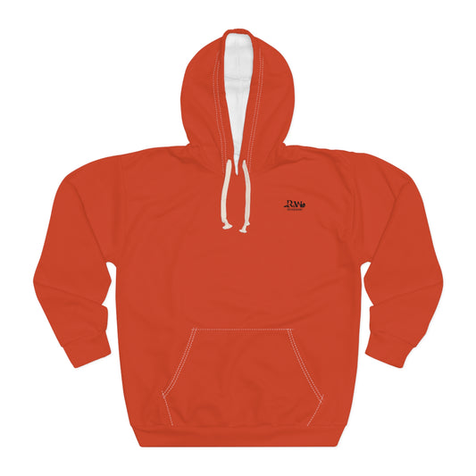 R&W Motorsport Minimalist Logo Hoodie (Rojo Rugiente I)