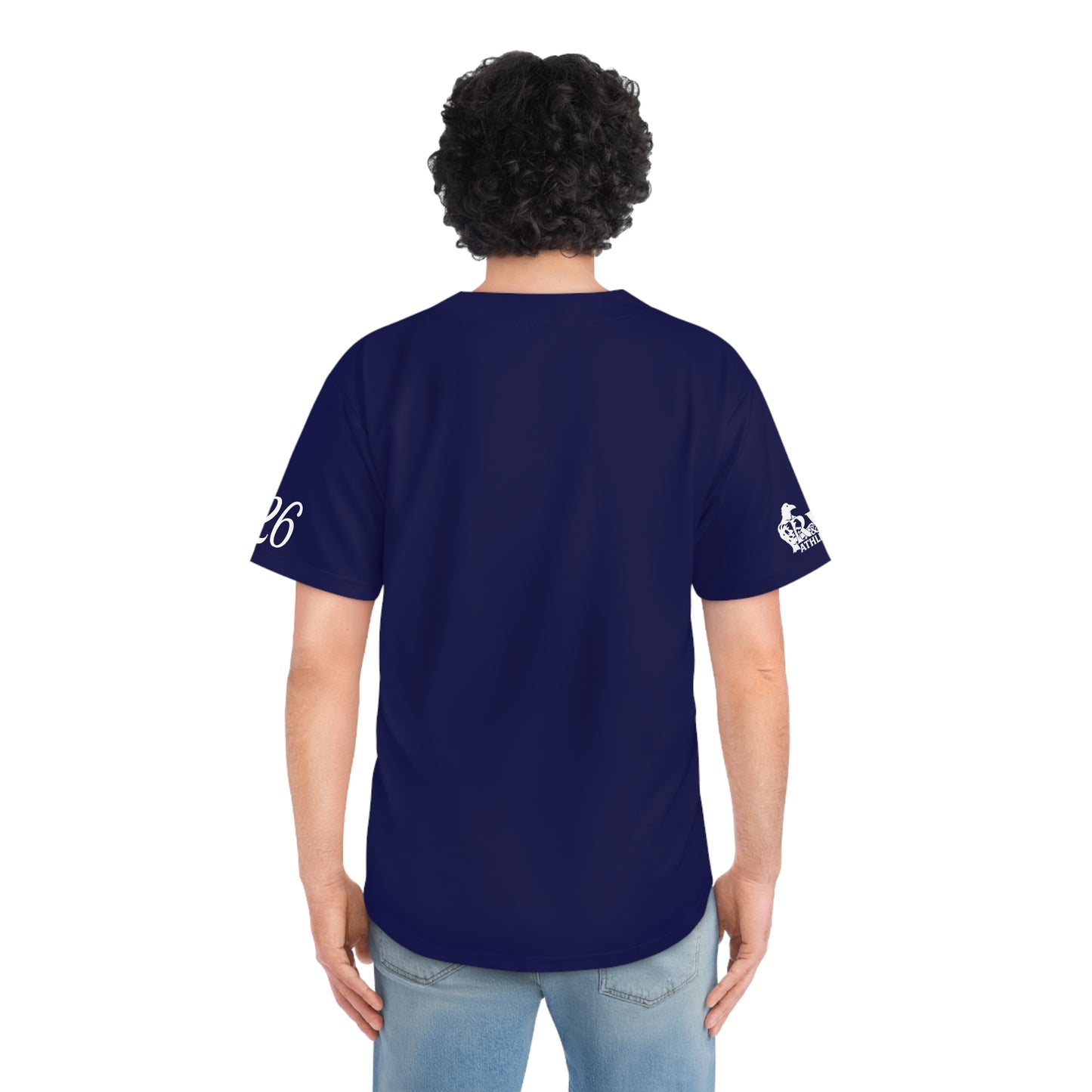 R&W Athletics Men's "Opening Day" Baseball Jersey — Noble Navy