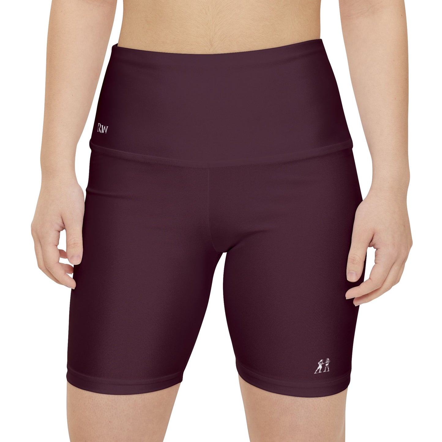 Women's Vino Viejo High-Waist Workout Shorts — Minimal Fitness Biker Shorts