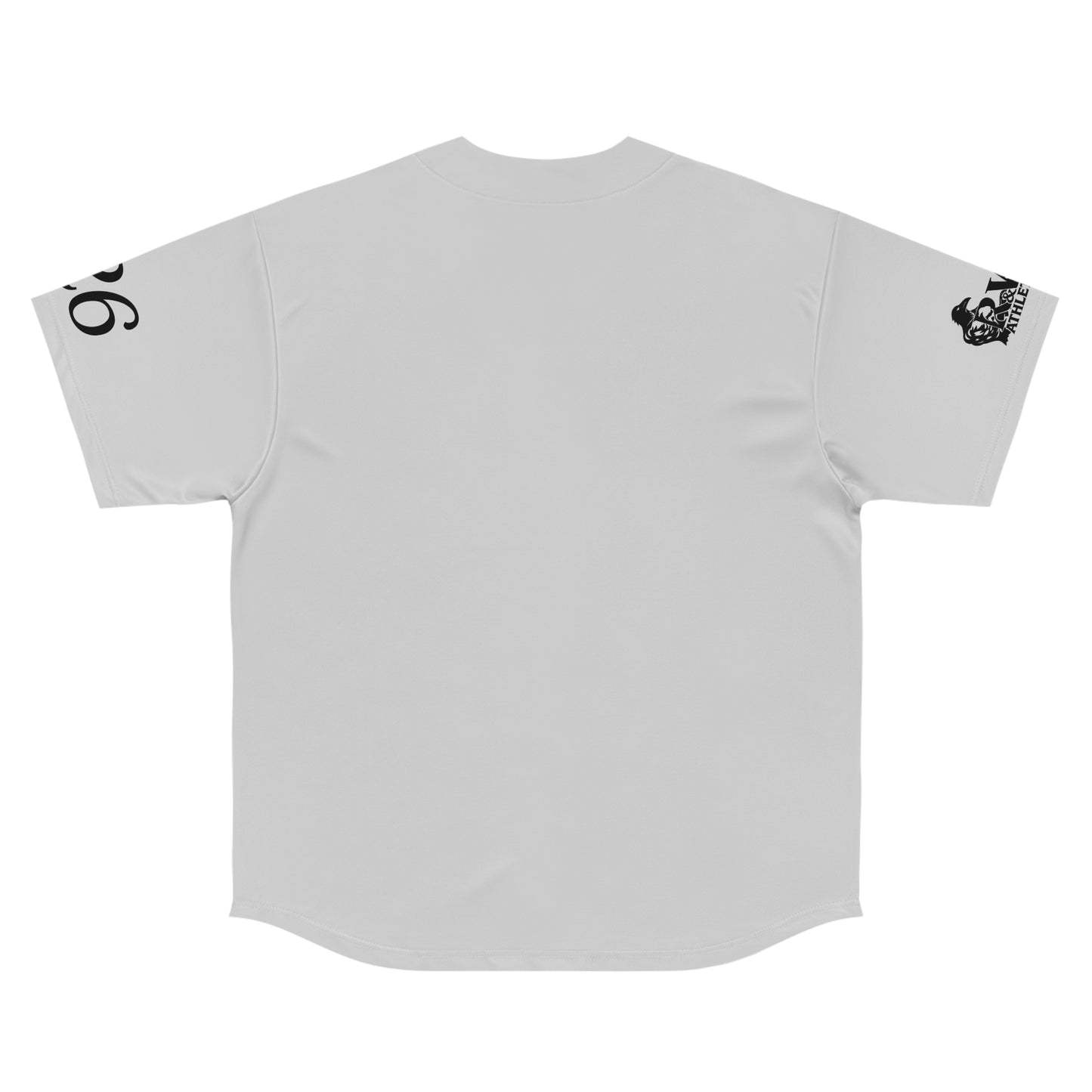 R&W Athletics Men's "Opening Day" Baseball Jersey — Wolf Grey
