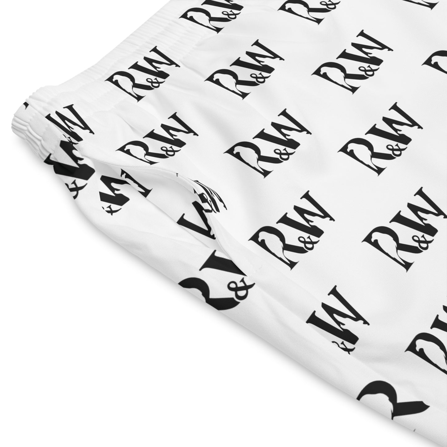 Men's Elastic Beach Shorts (Panda)