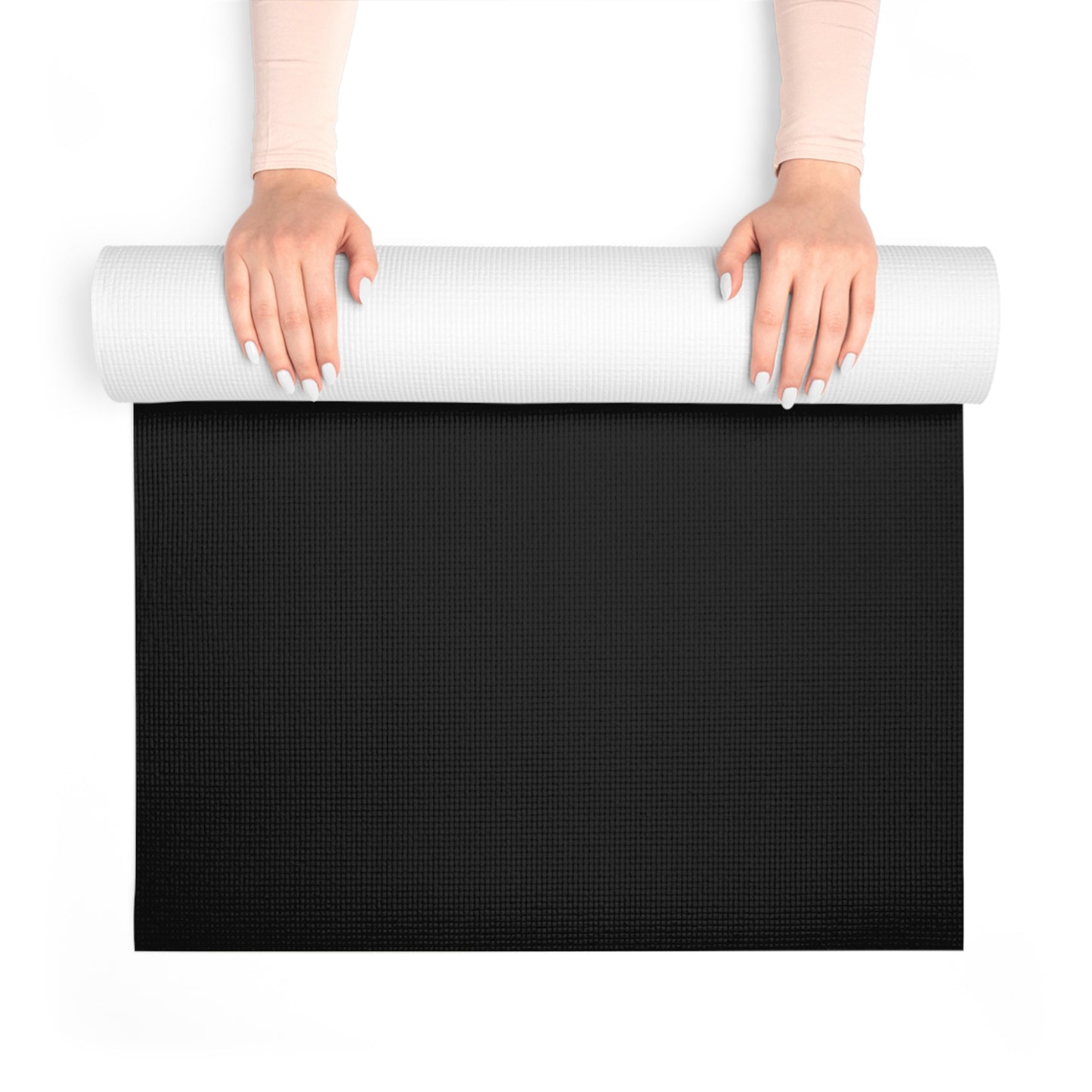 Foam Yoga Mat - Tarmac Black