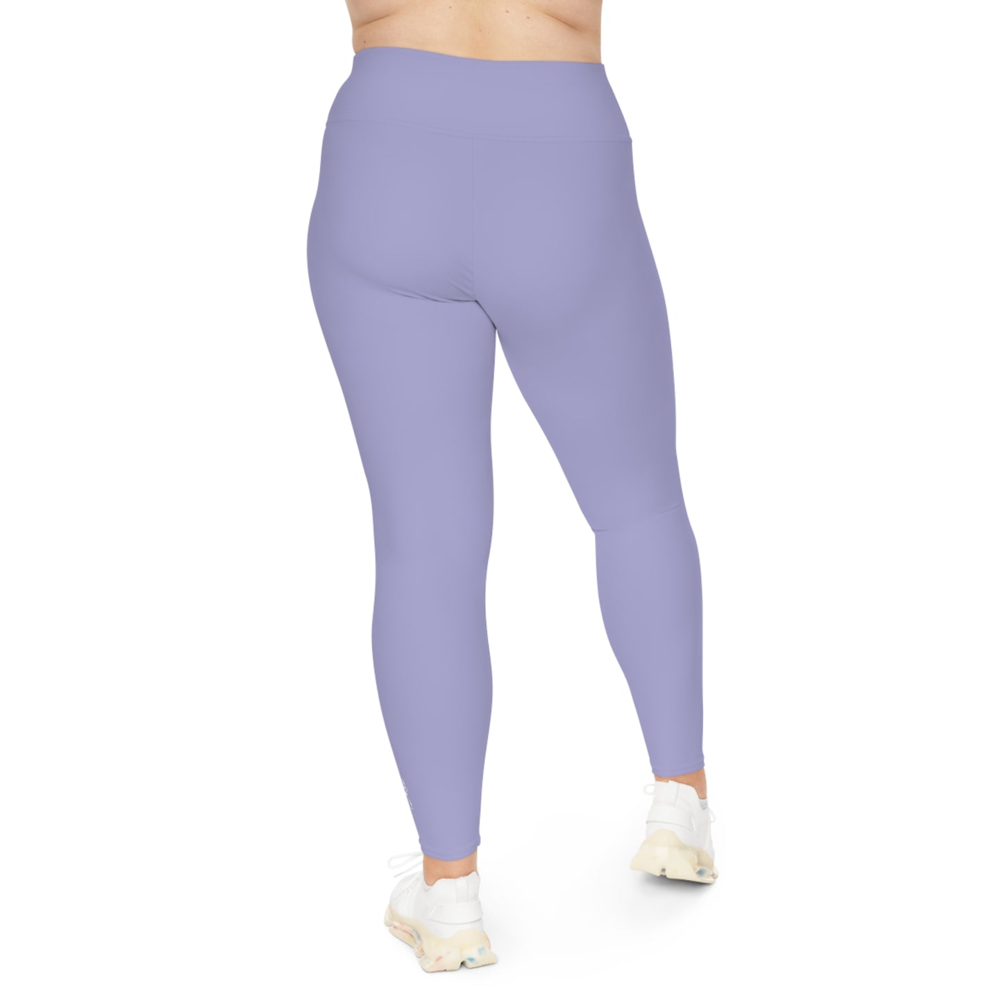R&W Women's Plus Size Leggings — Minimalist Logo Amore I