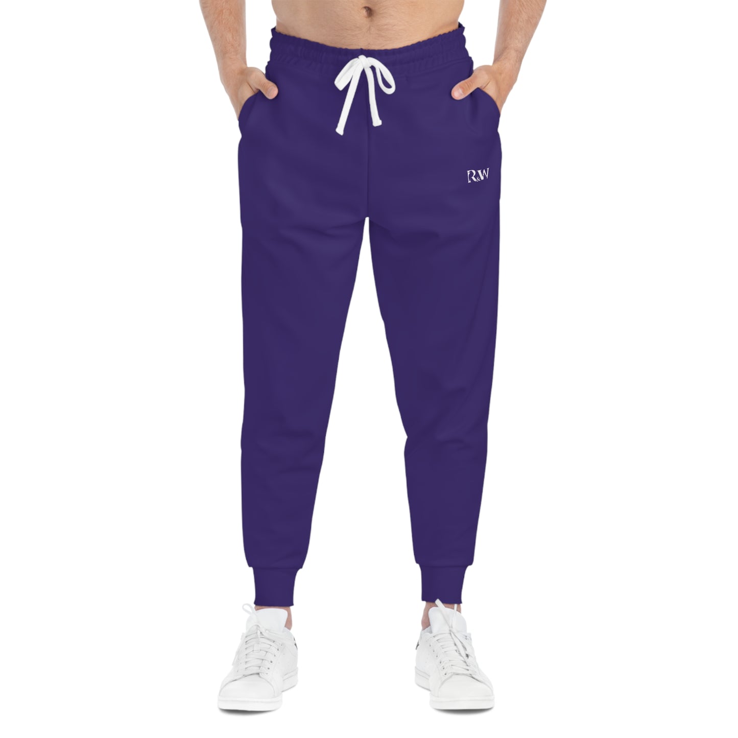 R&W Athletics Minimalist Logo Jogger Sweatpants (Raven)